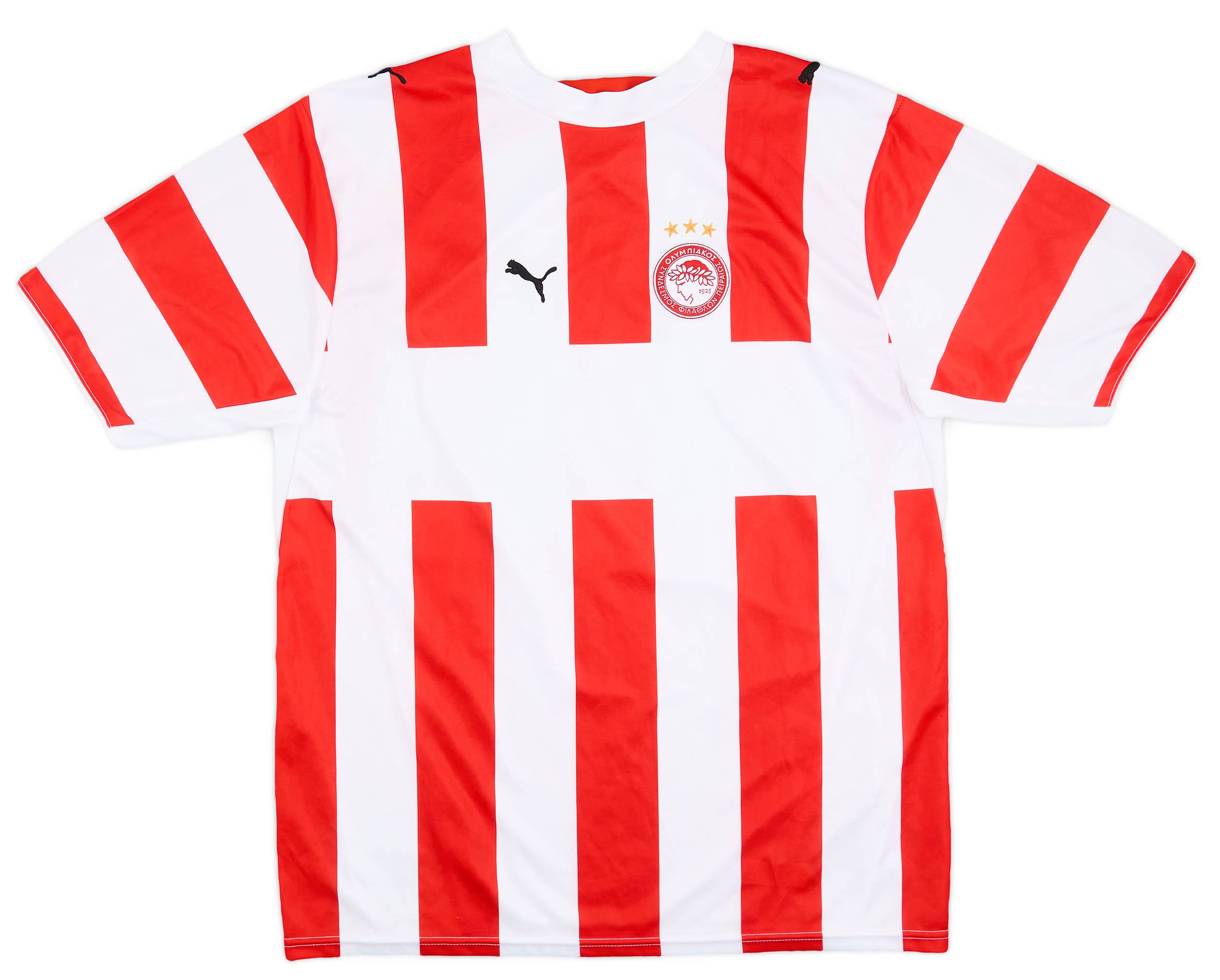 2006-07 Olympiakos Home Shirt - 9/10 - (L)