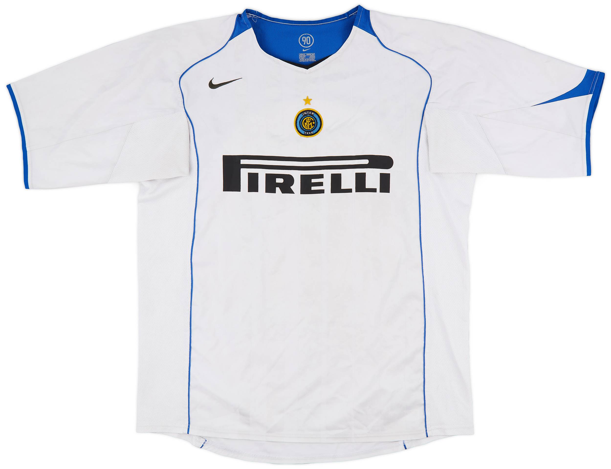 インテルミラノ2004-2005シーズンアウェイ XL 2004-05 Inter Milan Away Shirt - 6/10 - (XL)