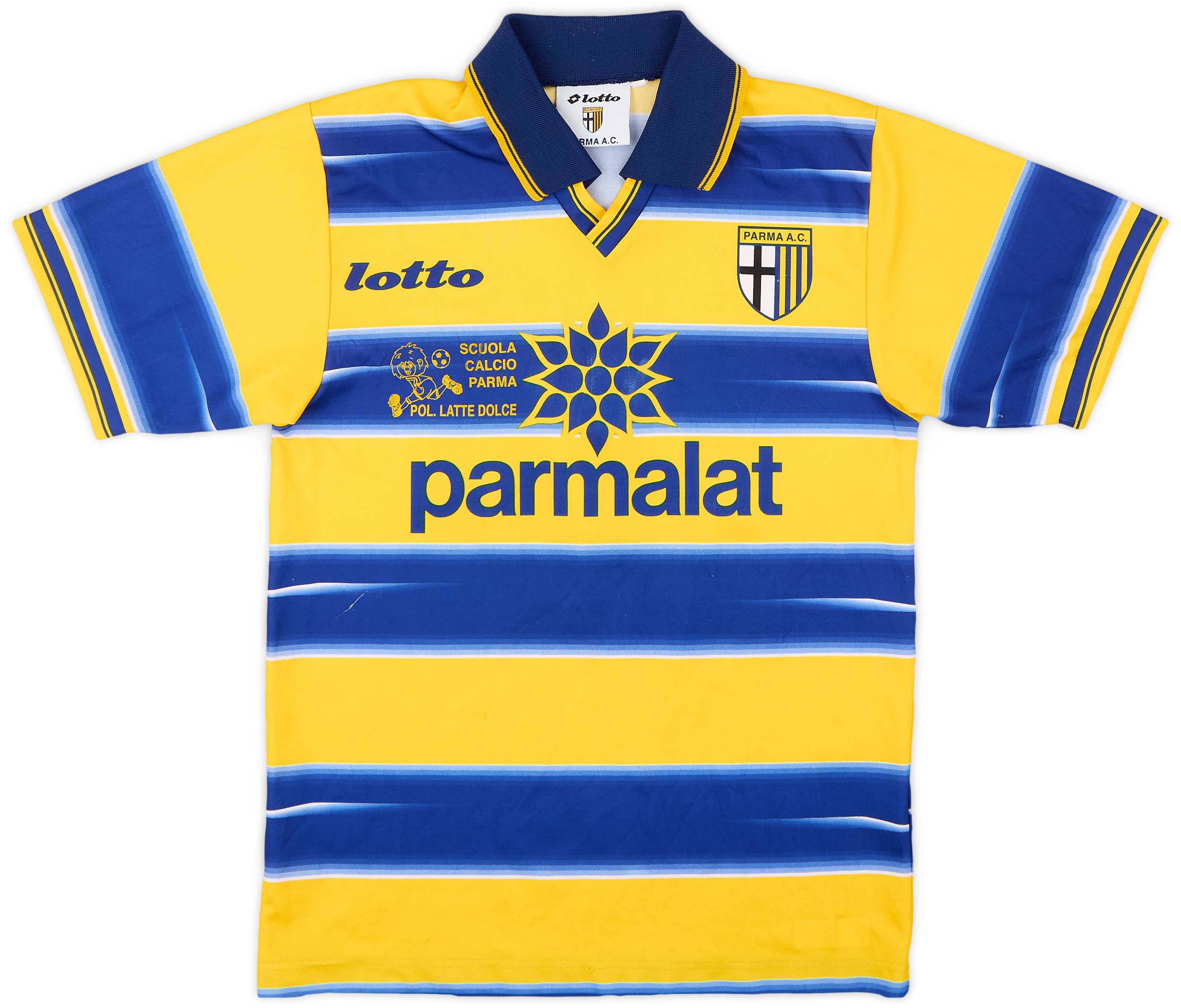 Soccer Jersey Maglia Parma 1998 1998 99 Parma Lotto Vintage