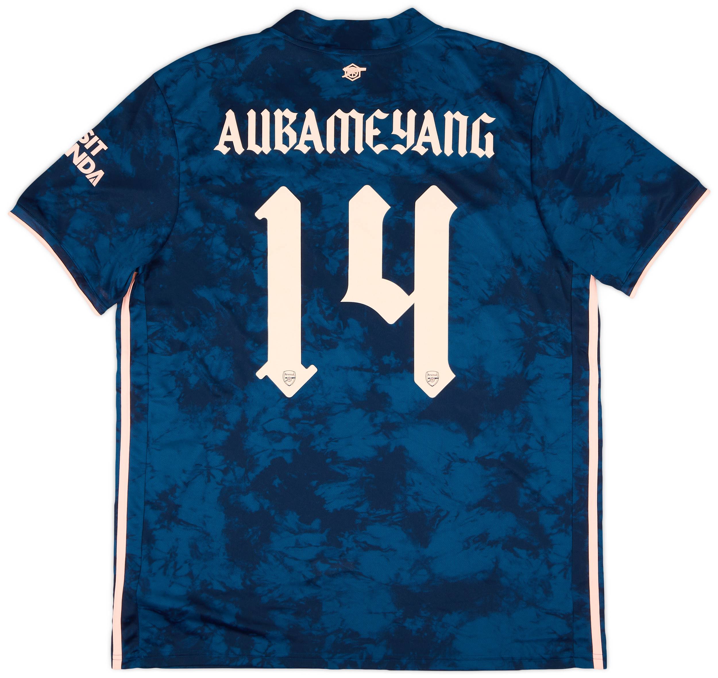 2020-21 Arsenal Third Shirt Aubameyang #14 (XL)