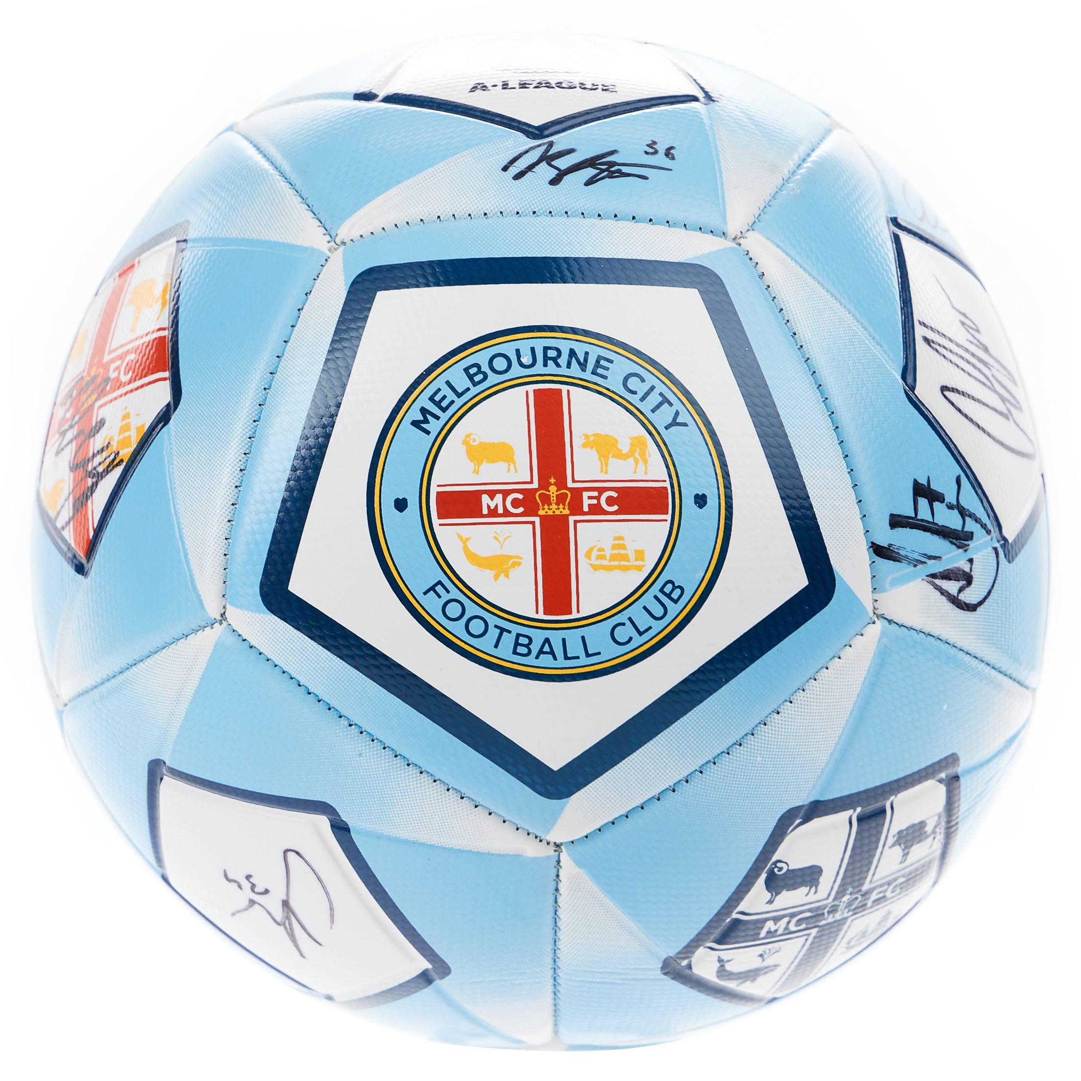 2021-22 Melbourne City Puma Signed Supporters Ball (5)