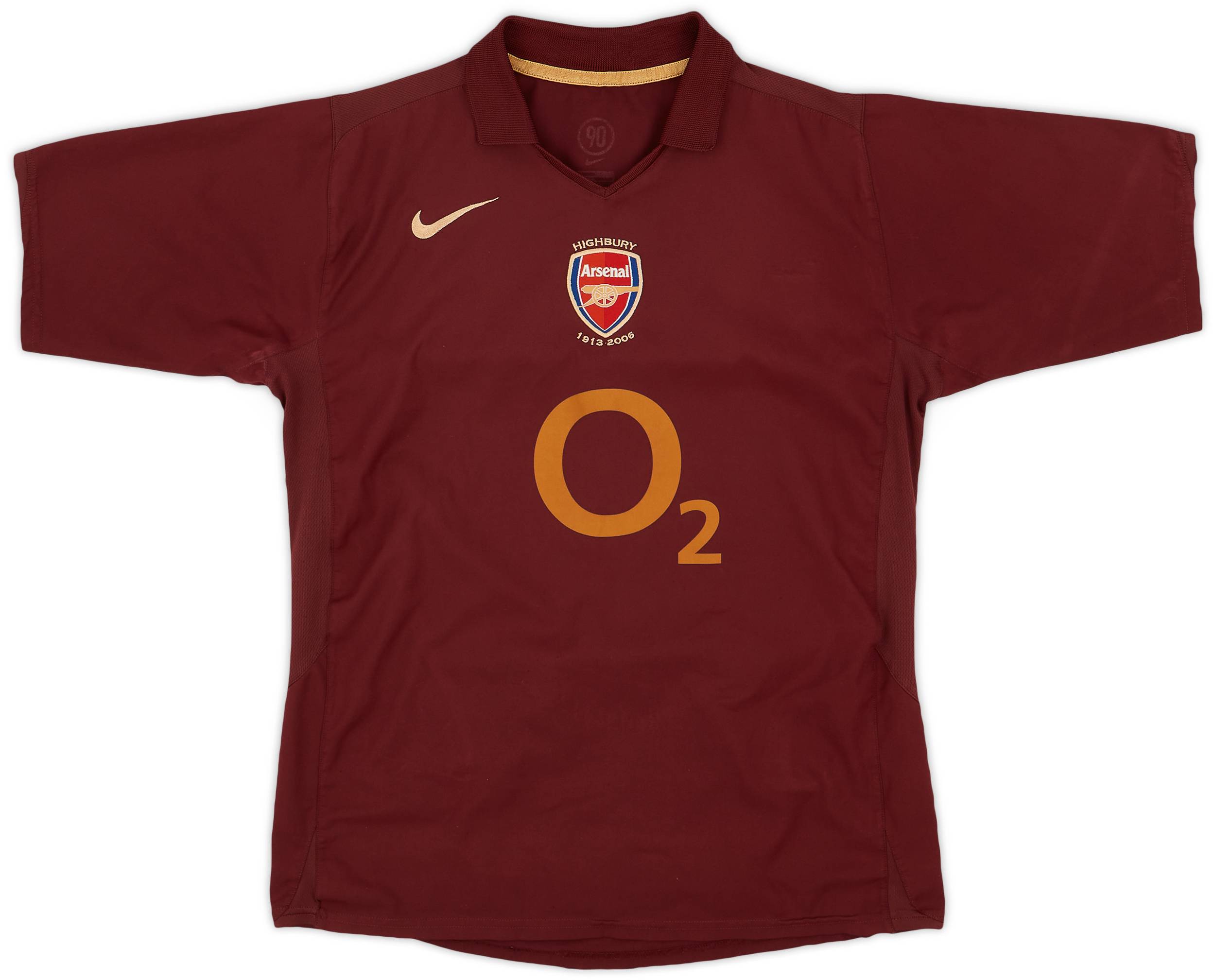 2005-06 Arsenal Home Shirt - 8/10 - (XL.Boys)