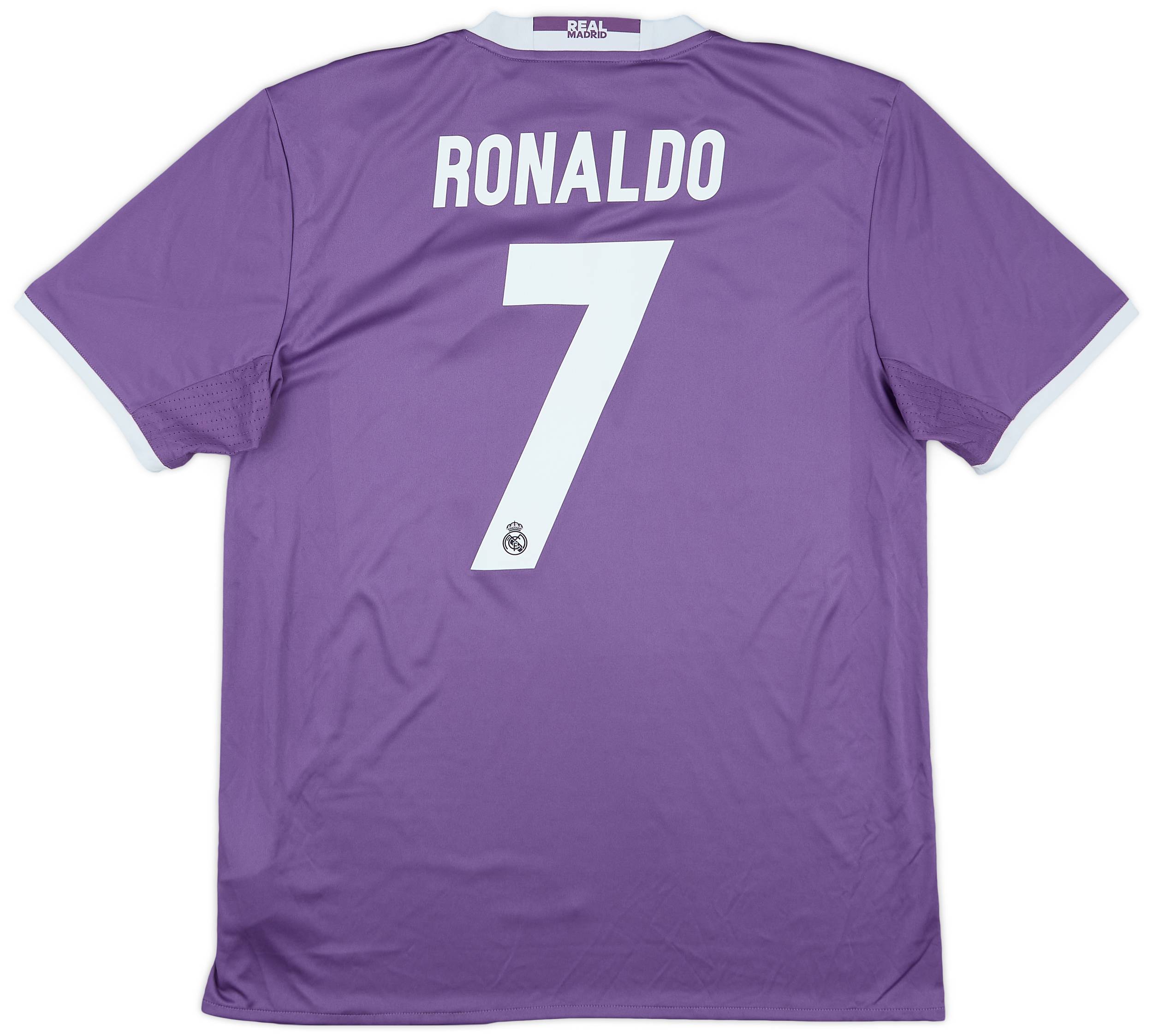 2016-17 Real Madrid Away Shirt Ronaldo #7 (L)