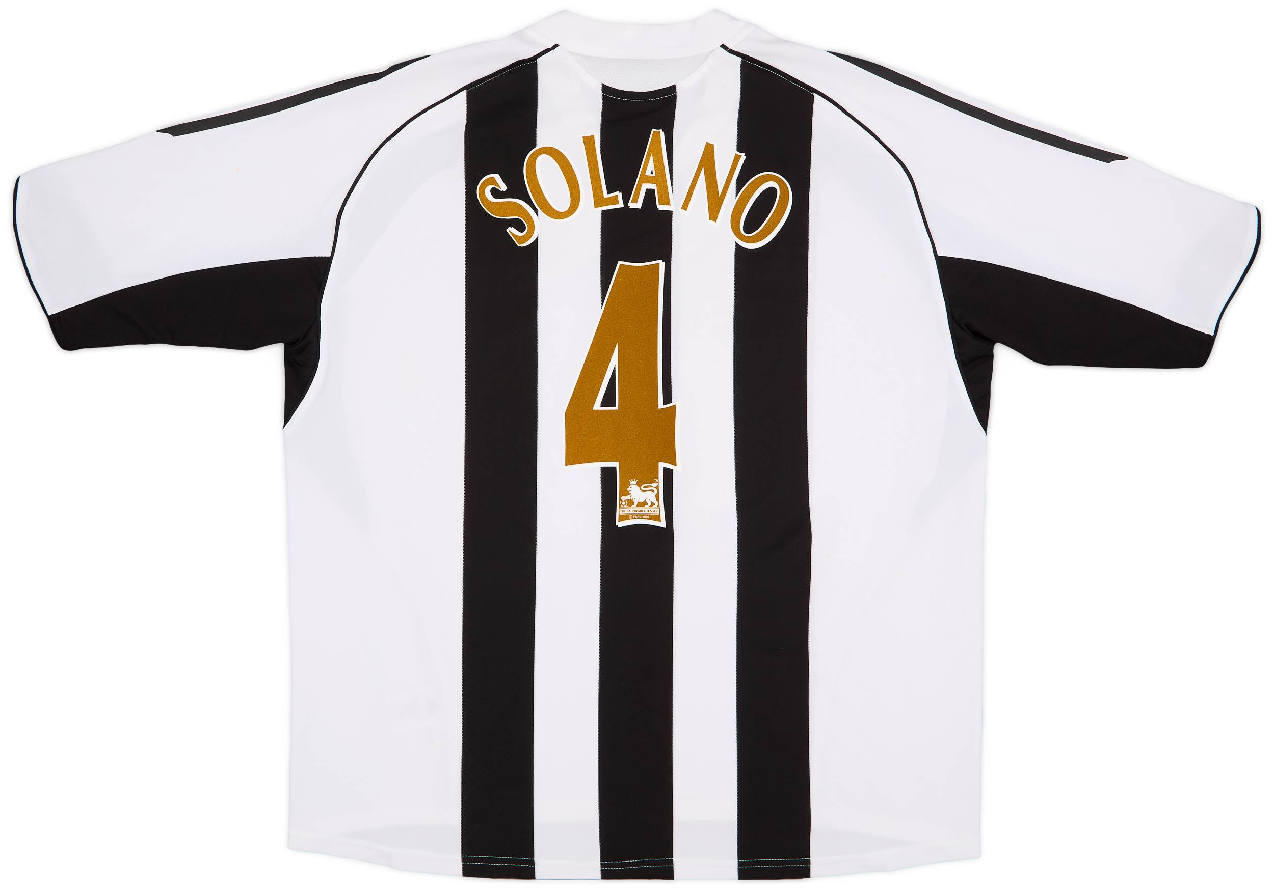 2005-07 Newcastle Home Shirt Solano #4 - 6/10 - (XXL)