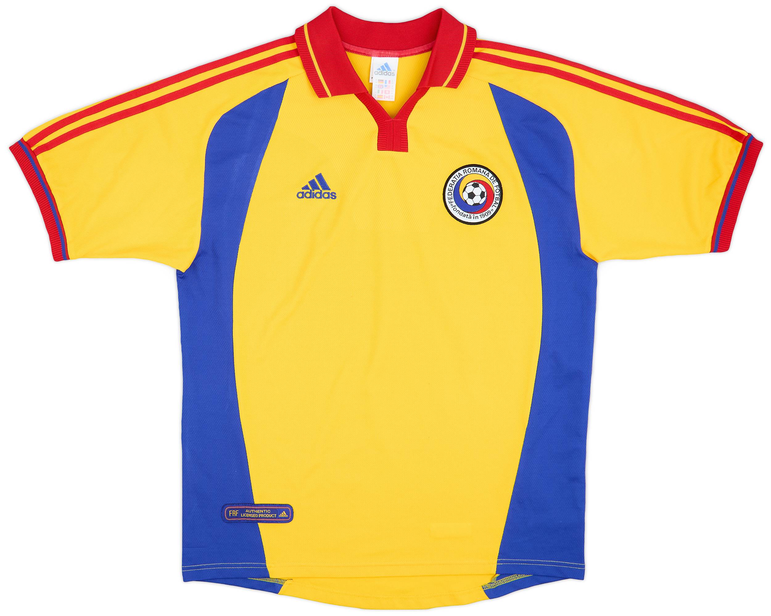 2000-02 Romania Home Shirt - 8/10 - (M)
