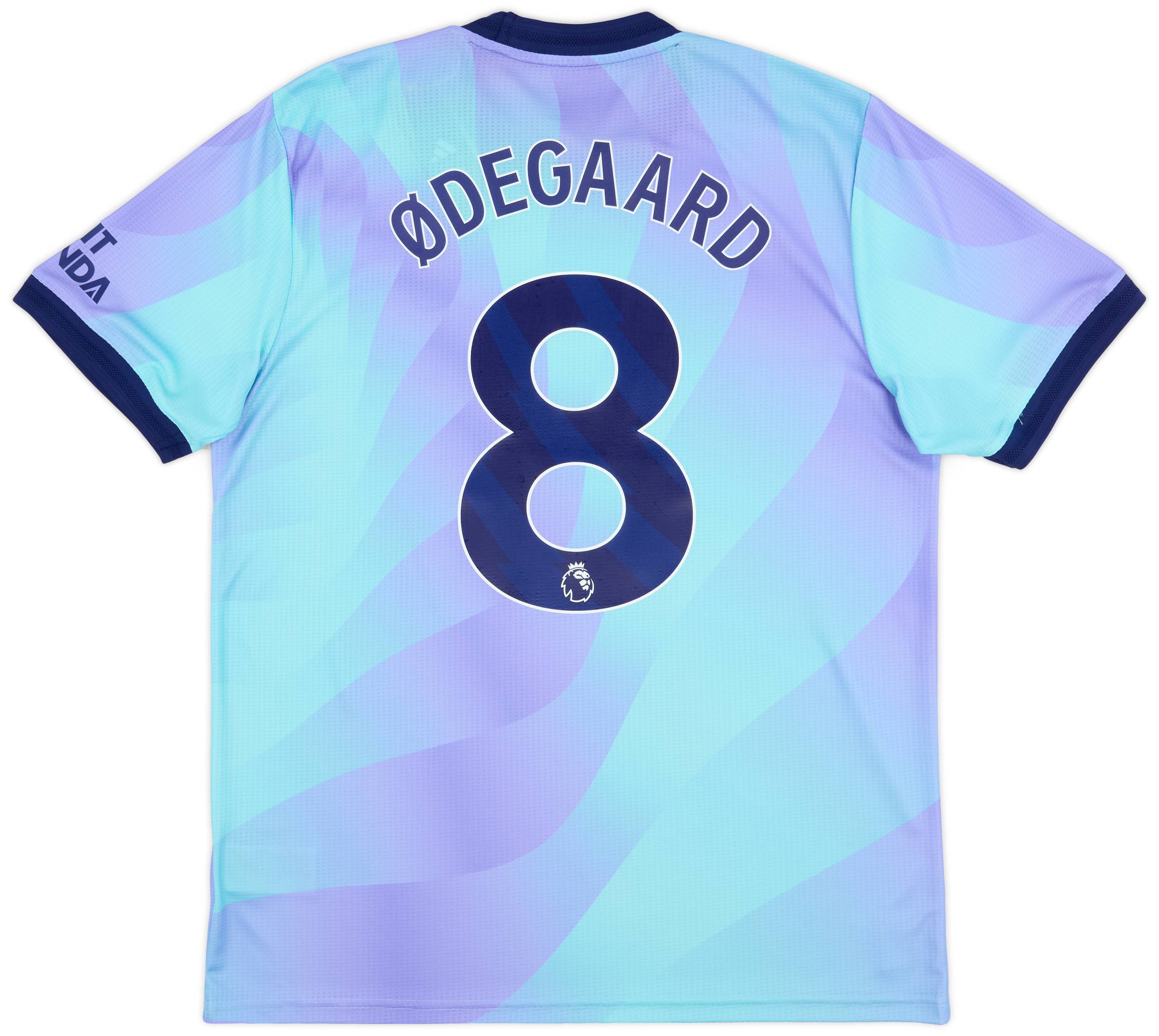 世界的に有名な Authentic Arsenal 2024-25 Third #8 Odegaard Shirt ウェア
