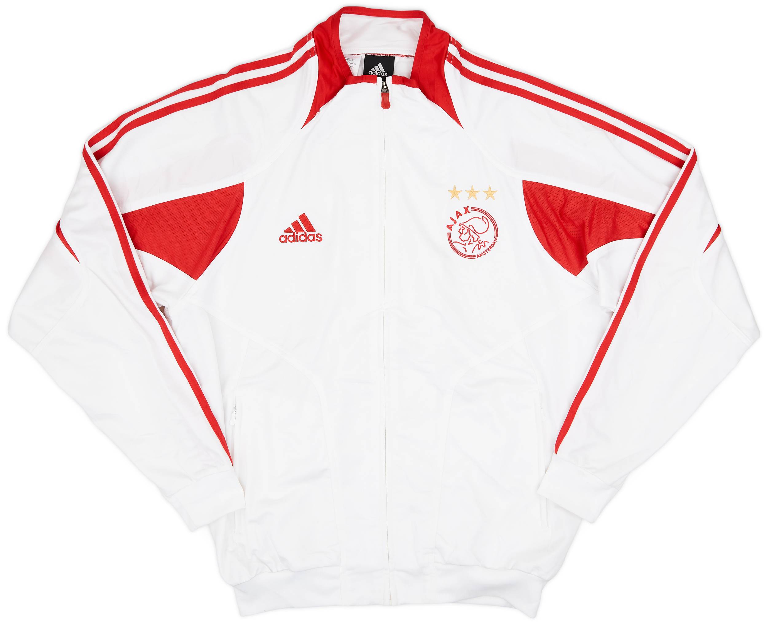 2005-06 Ajax adidas Track Jacket - 9/10 - (L/XL)