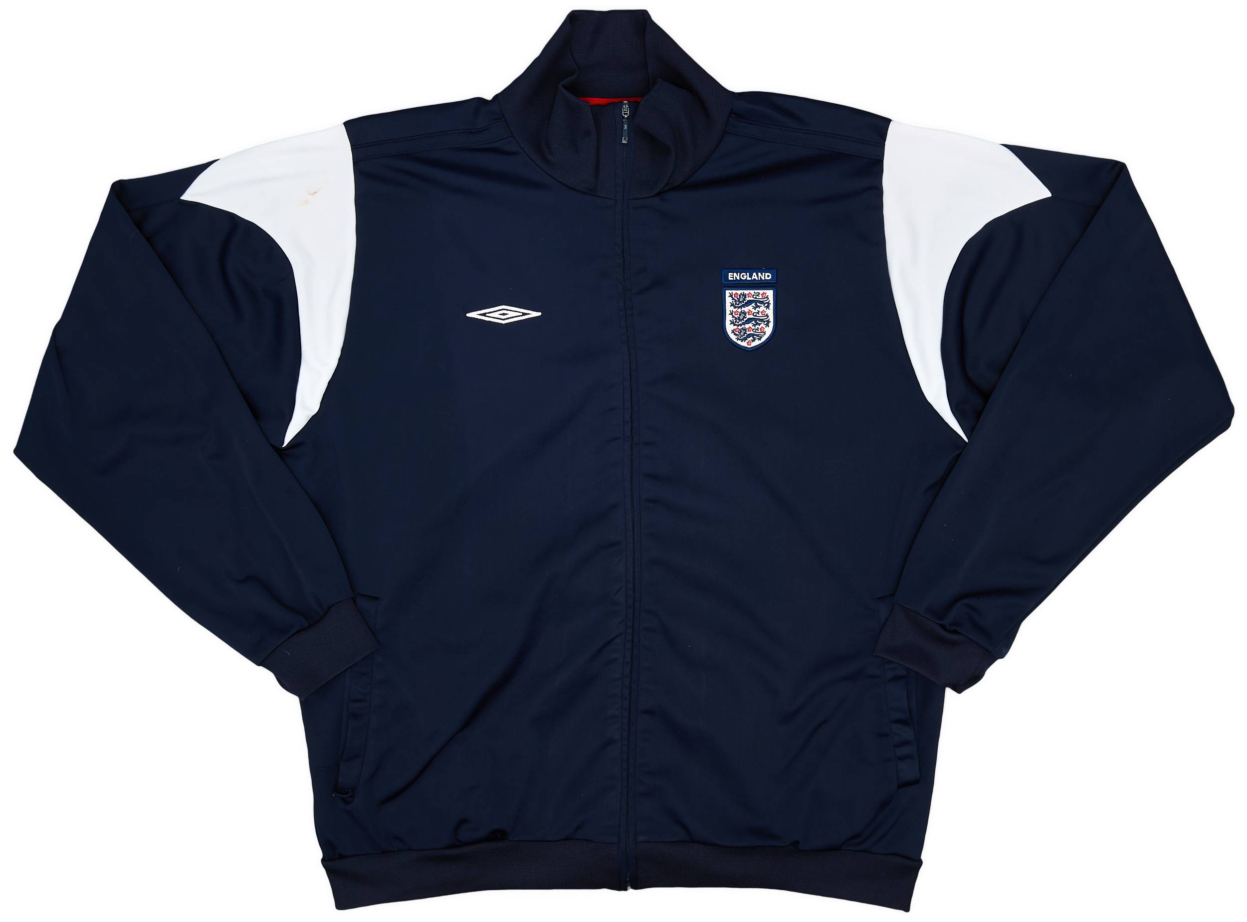 Vintage Umbro England Football Windbreaker Track Jacket