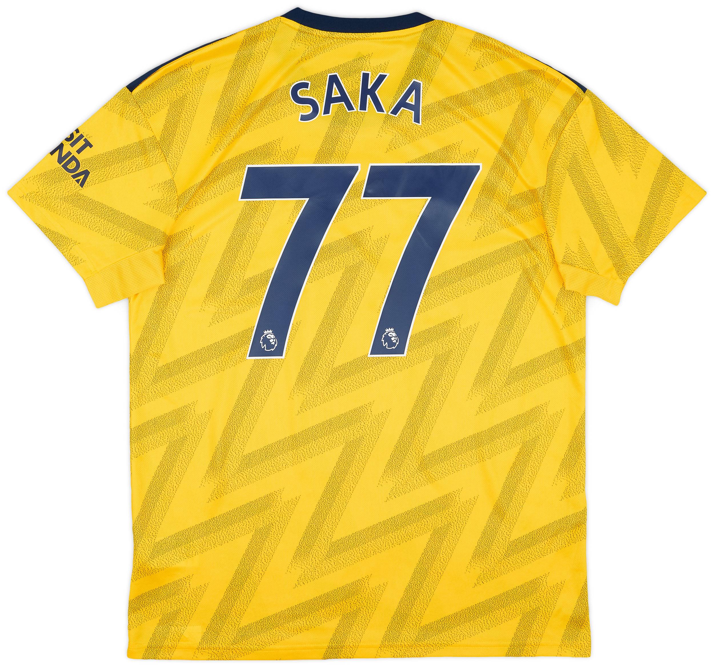 Yellow Arsenal 2019 Kit Away 2019-20 Arsenal Away Shirt Saka