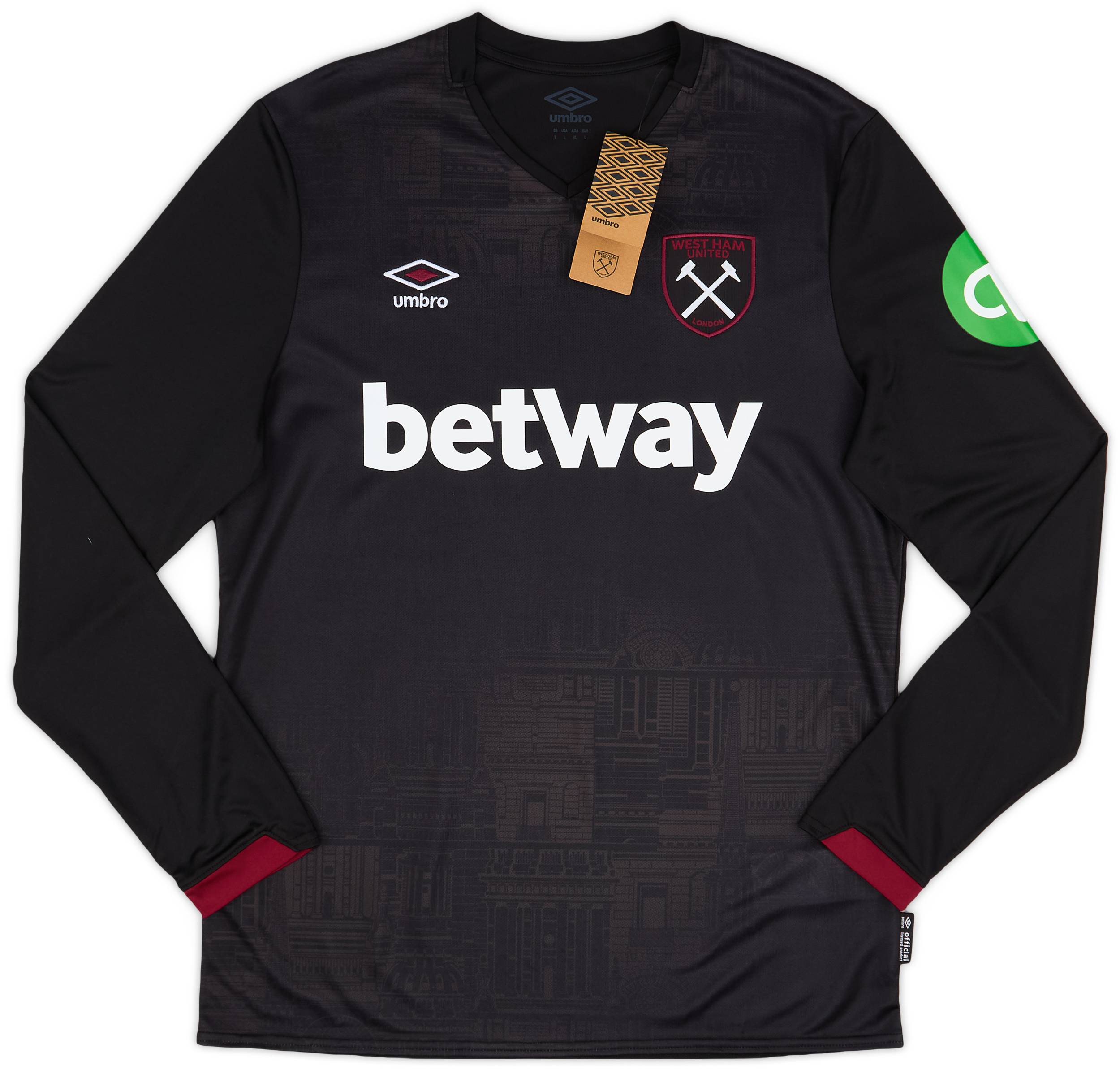 2024-25 West Ham Away L/S Shirt