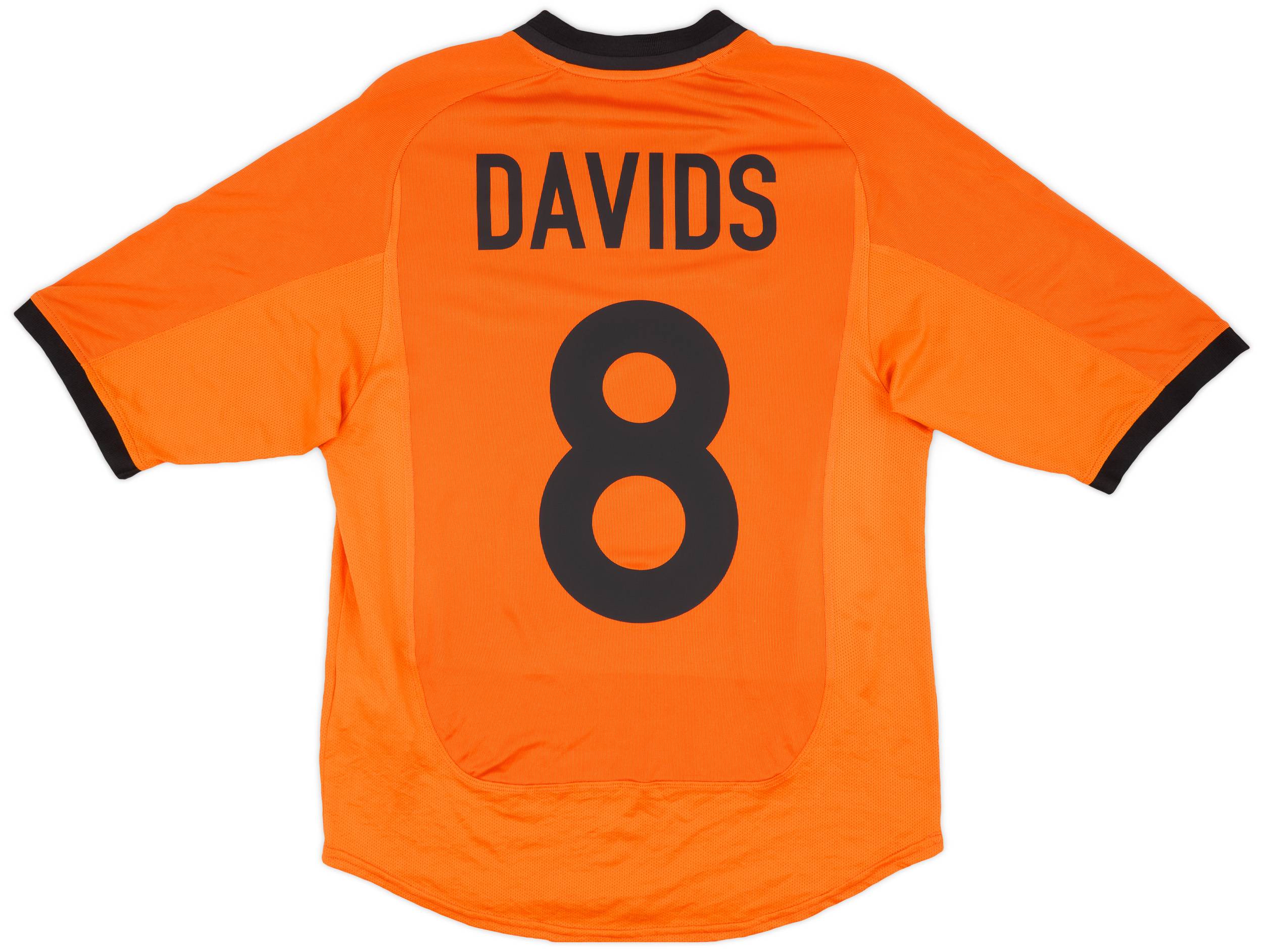 2000-02 Netherlands Home Shirt Davids #8 - 8/10 - (S)