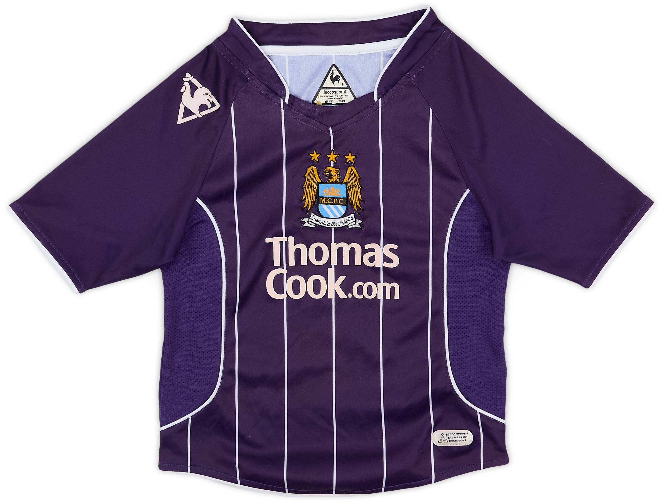 2007-08 Manchester City Away Shirt - 6/10 - (S.Boys)