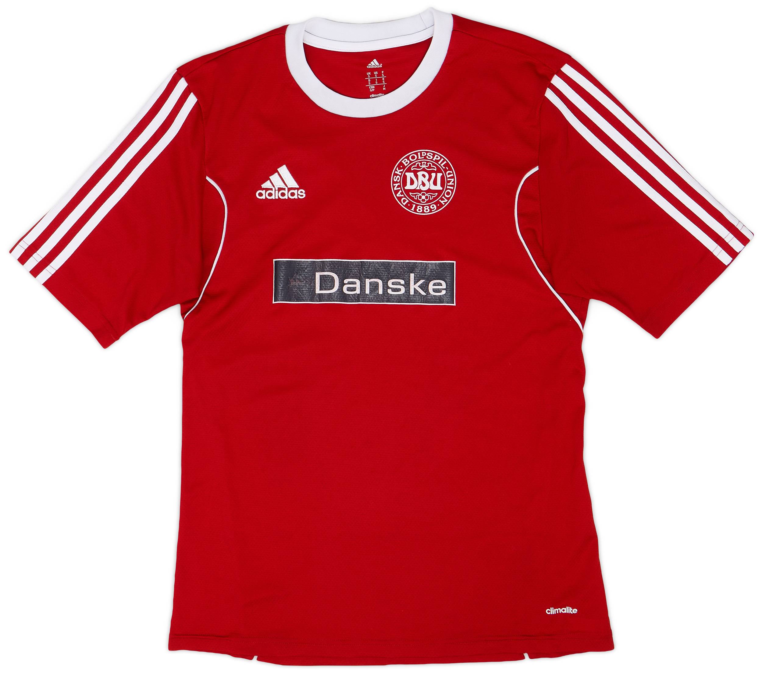 2013-14 Denmark adidas Fodboldskole Training Shirt - 6/10 - (S)