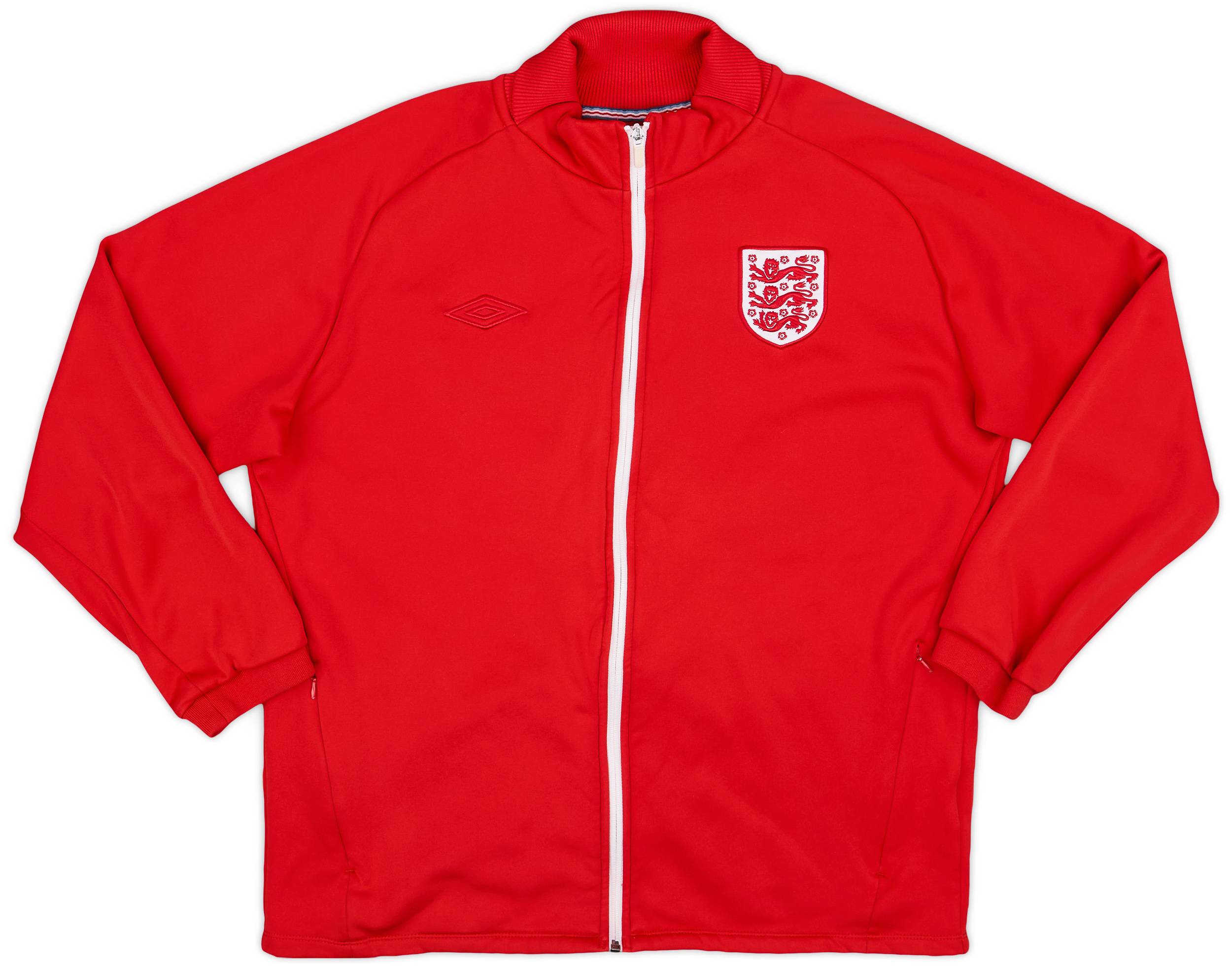 2010-12 England Umbro Track Jacket - 8/10 - (XL)