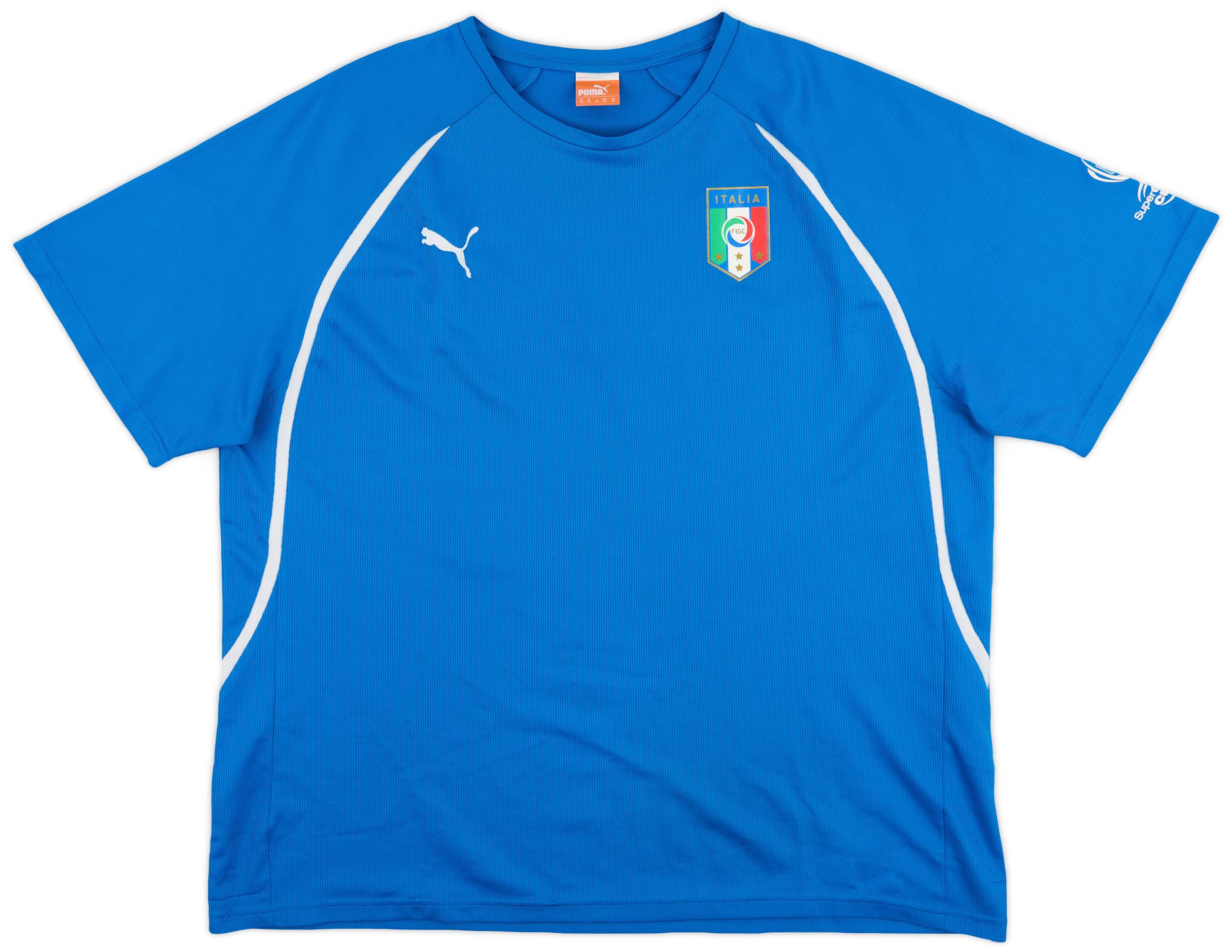 2013-14 Italy 'Superclasse Cup' Basic Home Shirt - 8/10 - (XL)