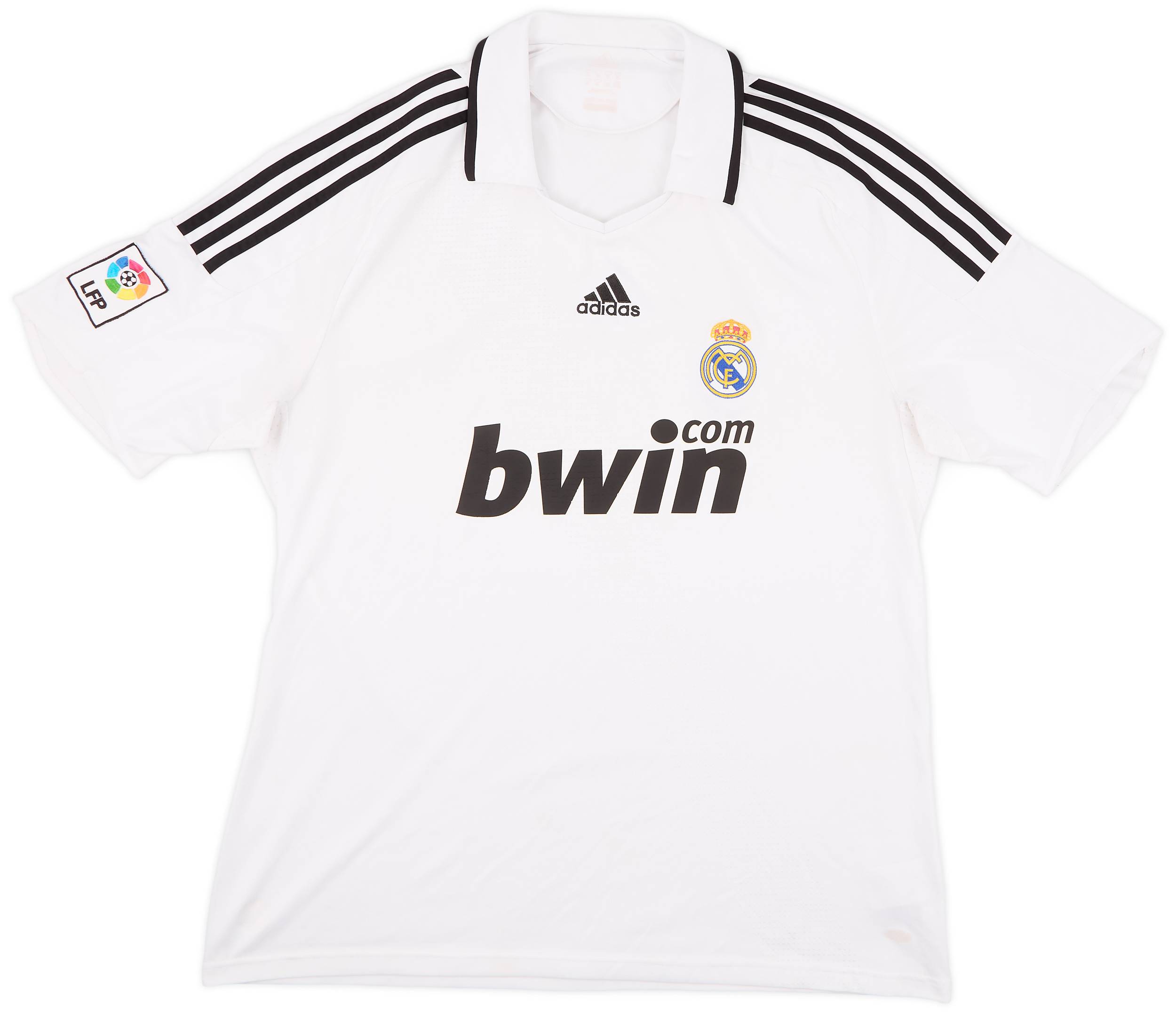 2008-09 Real Madrid Home Shirt - 7/10 - (XL)