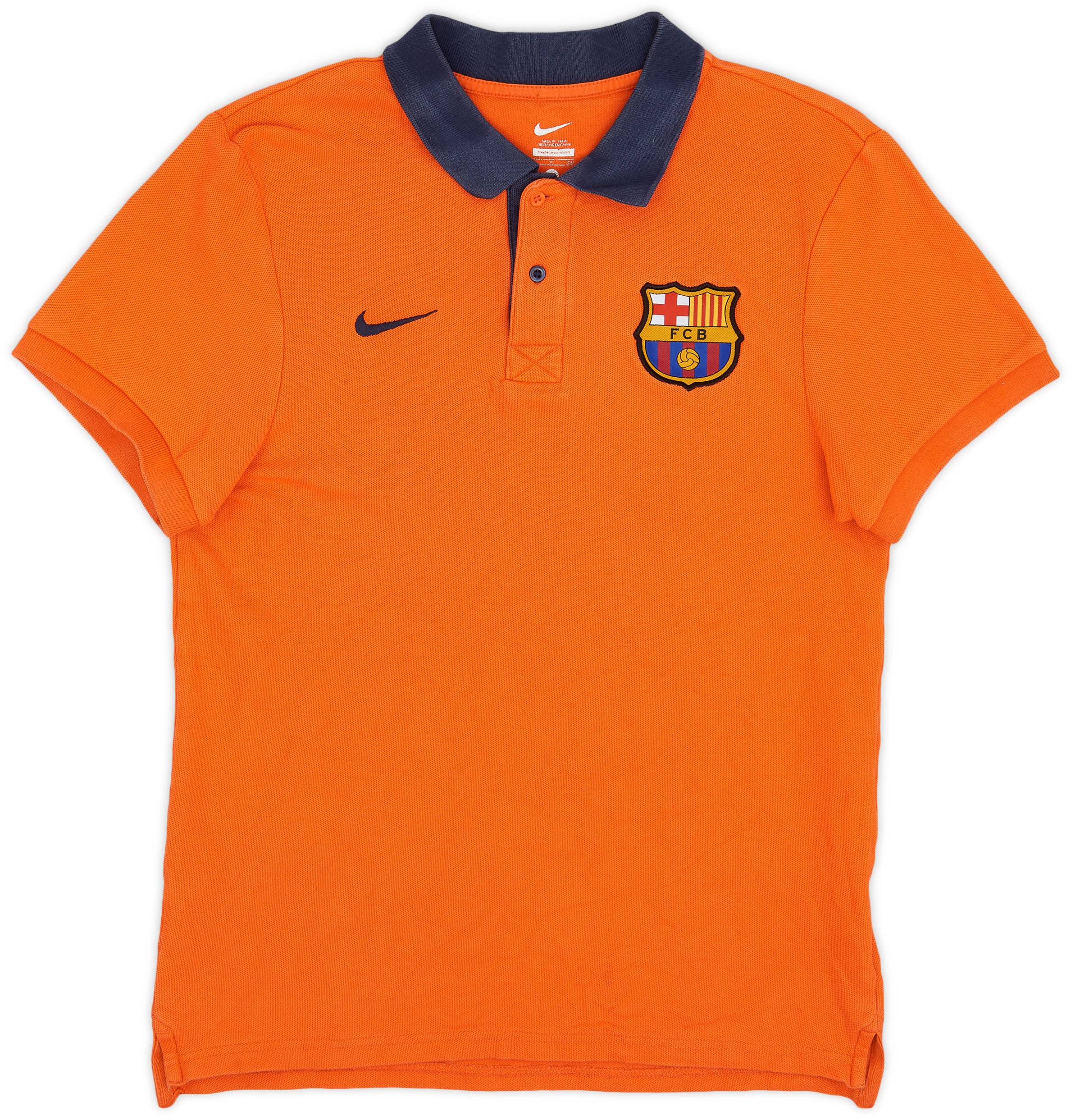2013-14 Barcelona Nike Polo Shirt - 8/10 - (S)