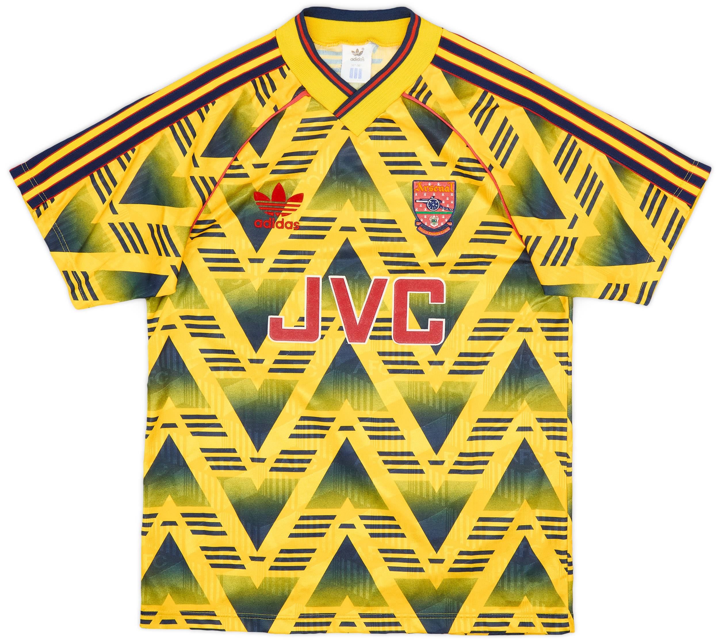 1991-93 Arsenal Away Shirt - 9/10 - (S)