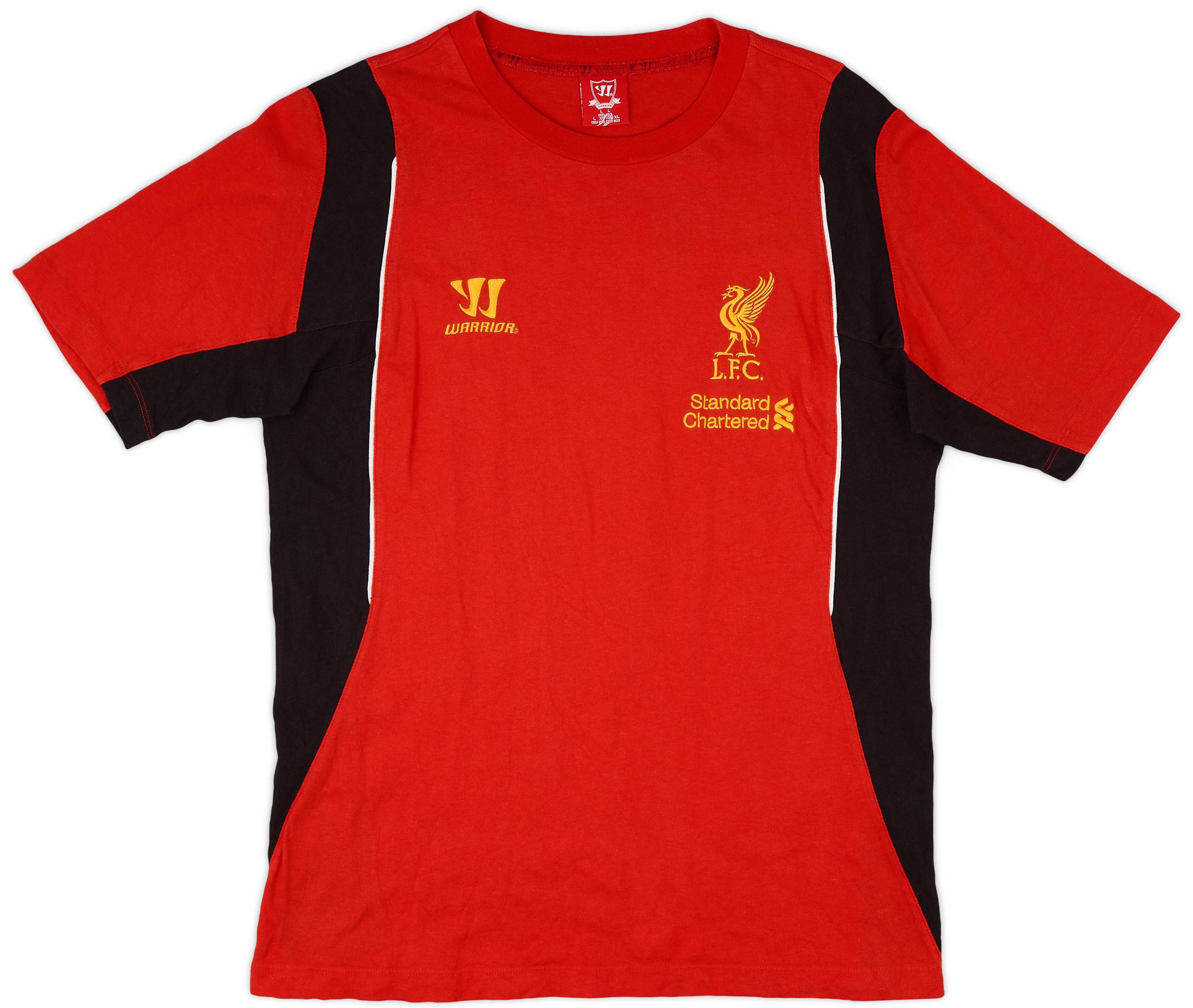 2012-13 Liverpool Warrior Cotton Tee - 9/10 - (L)