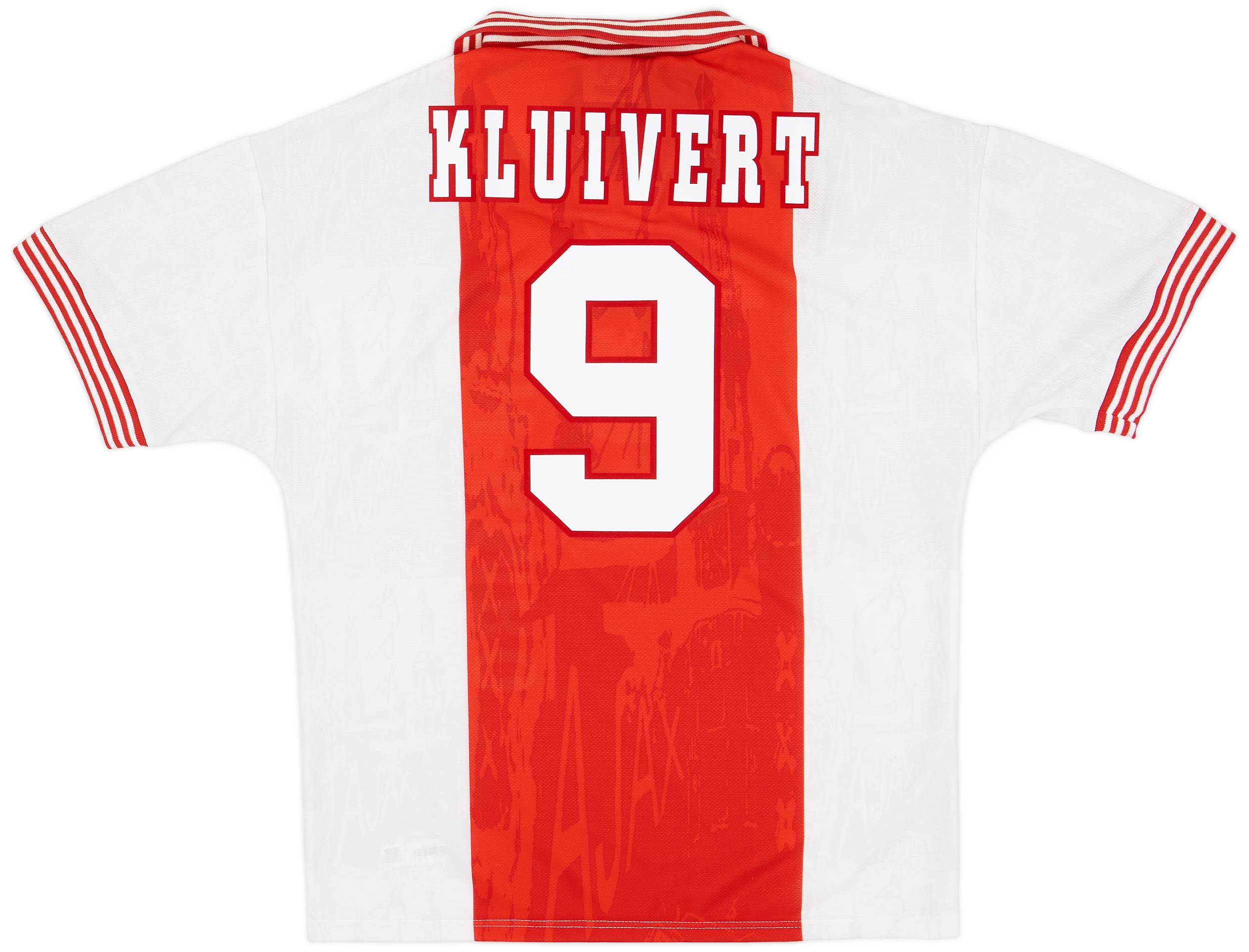 1996-97 Ajax Home Shirt Kluivert #9 (M)