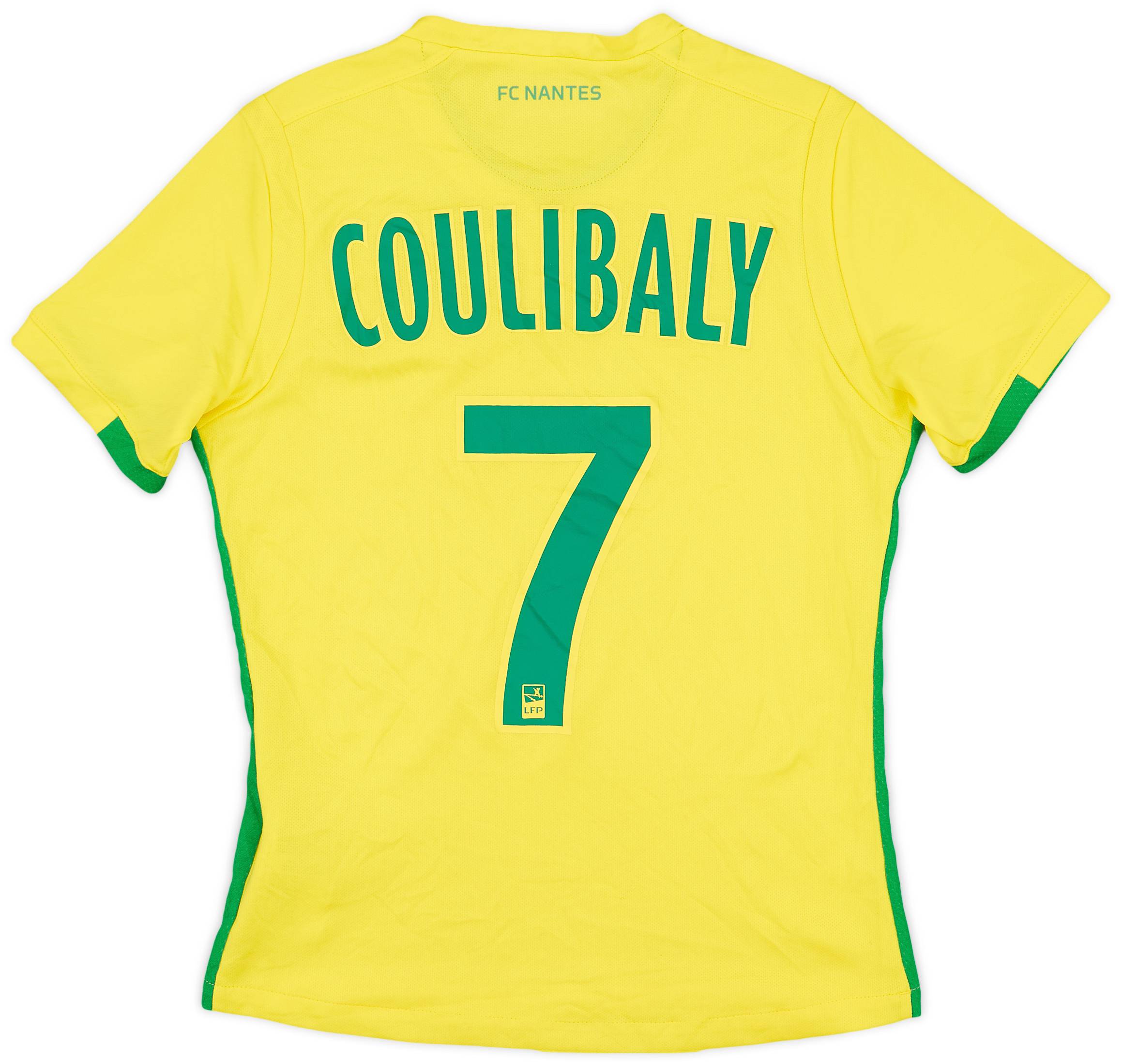 2016-17 Nantes Home Shirt Coulibaly #7 - 7/10 - (M.Boys)