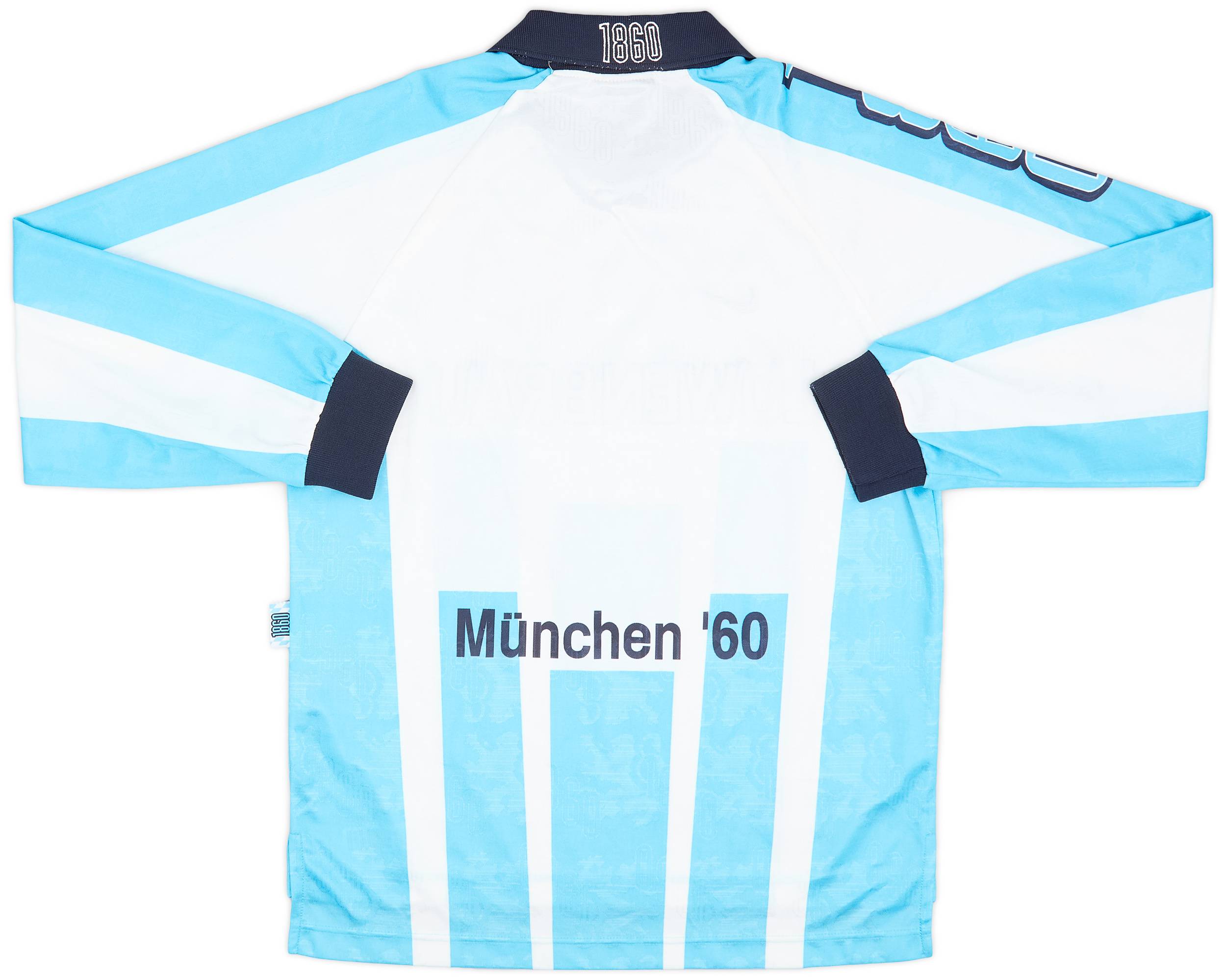 1996-97 1860 Munich Home L/S Shirt - 8/10 - (S)