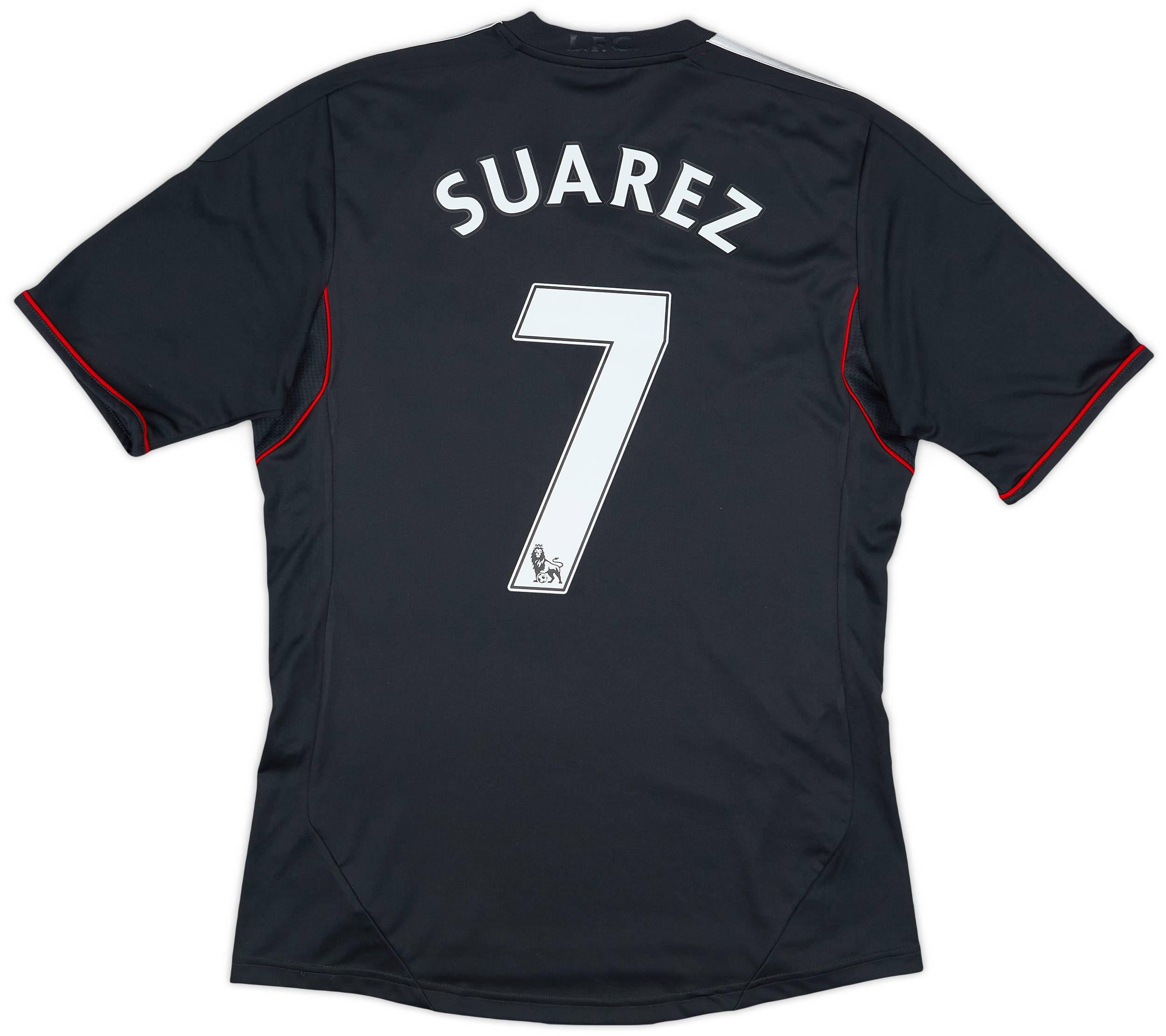 2011-12 Liverpool Away Shirt Suarez #7 - 6/10 - (S)