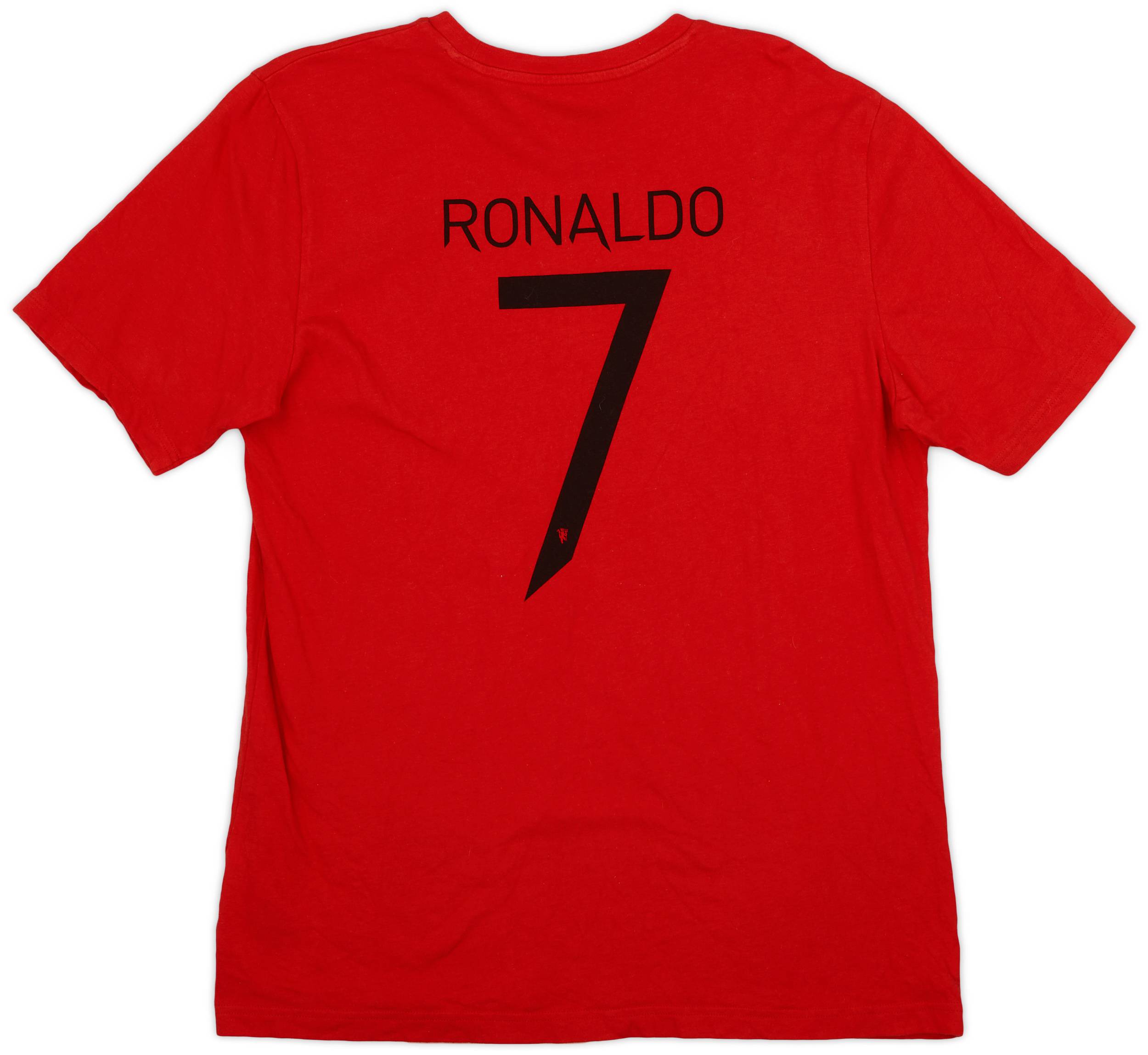 2021-22 Manchester United adidas Cotton Tee Ronaldo #7 - 8/10 - (L)