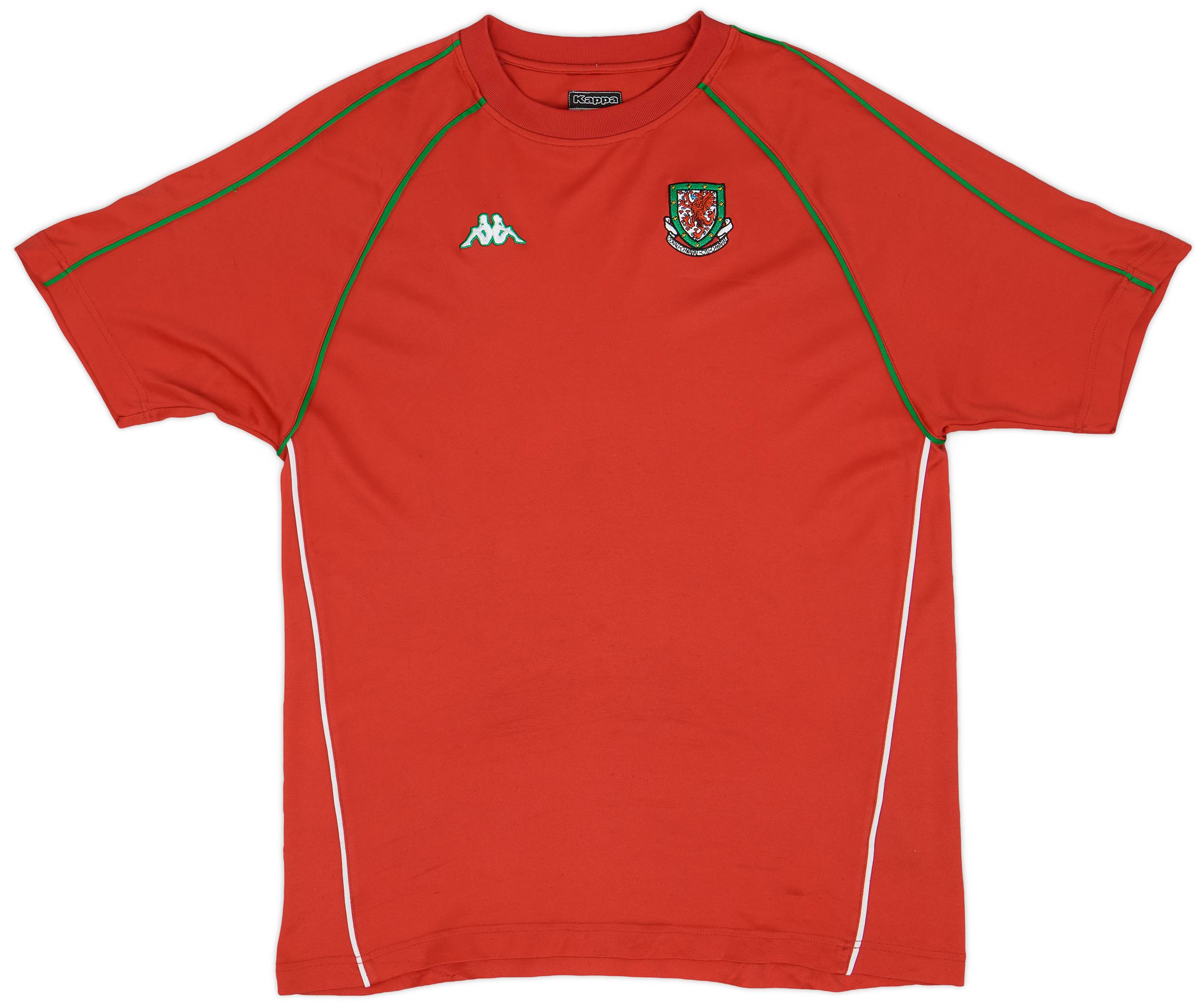 2004 06 Wales Kappa Training Shirt 6 10 L
