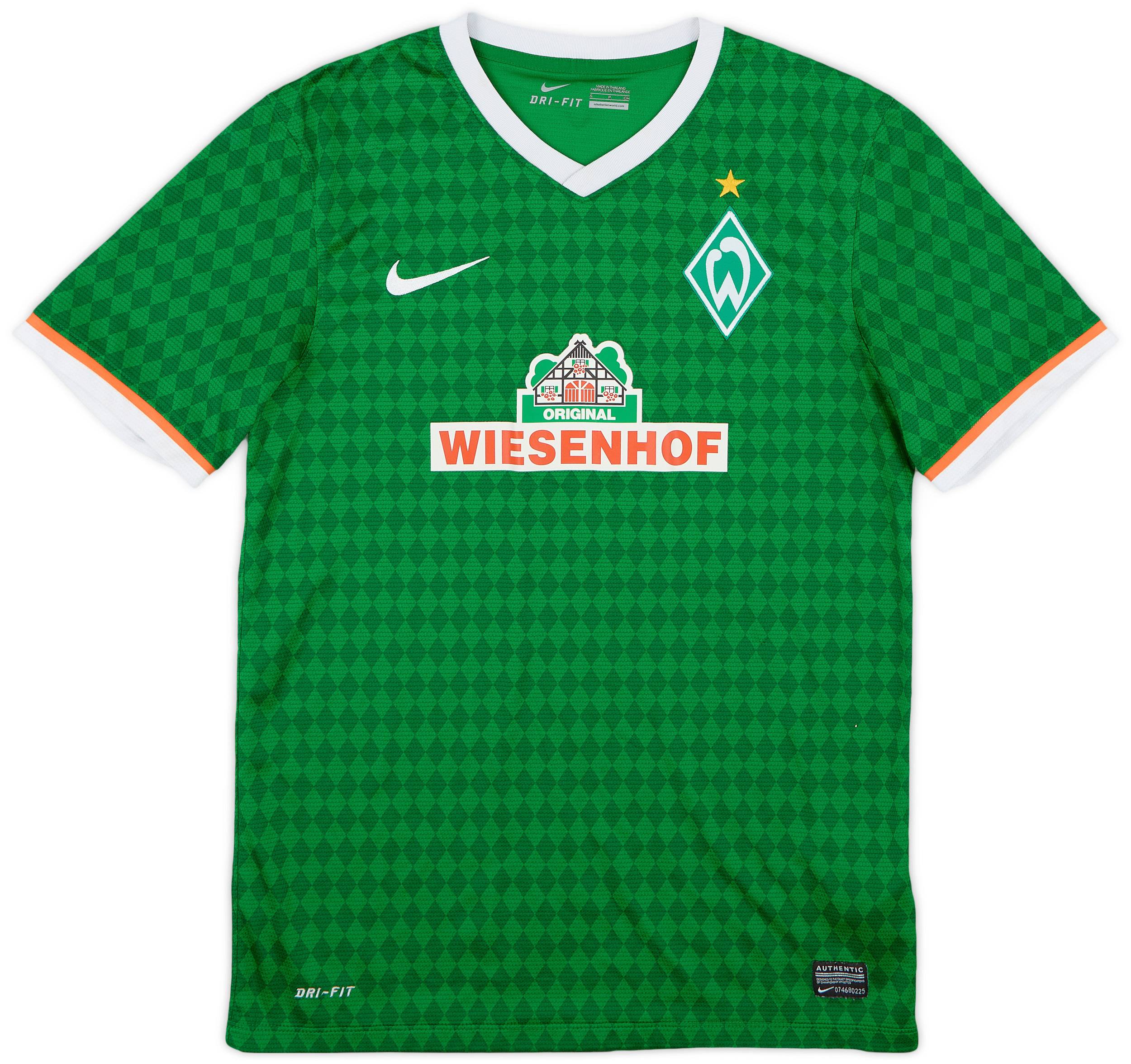 2013-14 Werder Bremen Home Shirt - 9/10 - (S)