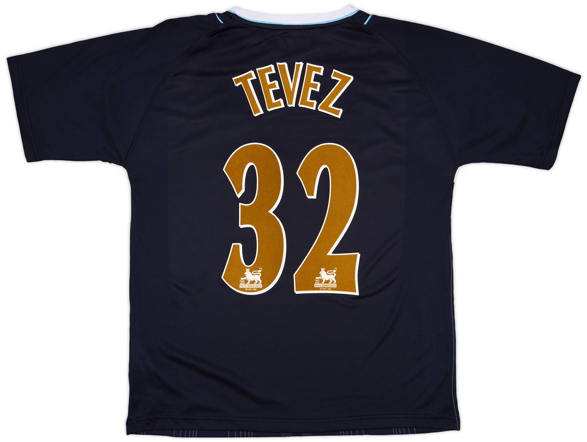 2006-07 West Ham Away Shirt Tevez #32 - 8/10 - (L)