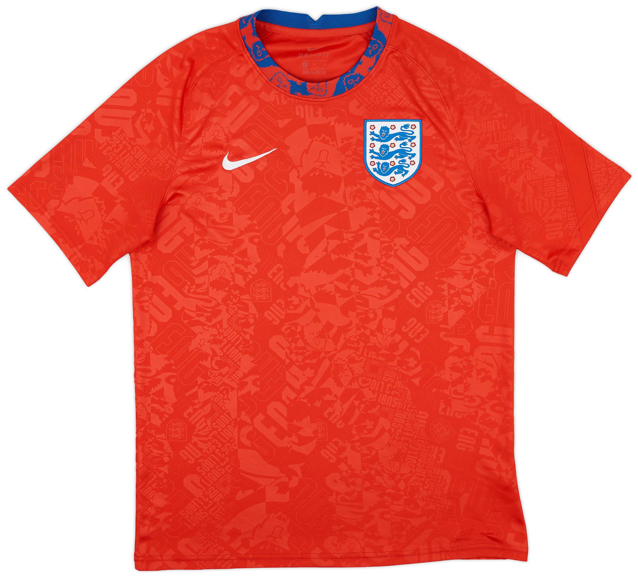 2020-21 England Umbro Training Shirt - 8/10 - (M)
