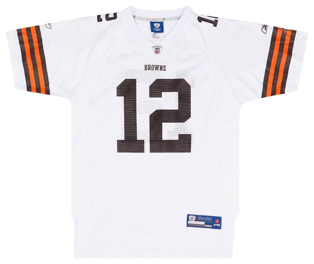 2010-11 Cleveland Browns McCoy #12 Reebok On Field Jersey (Away) Y