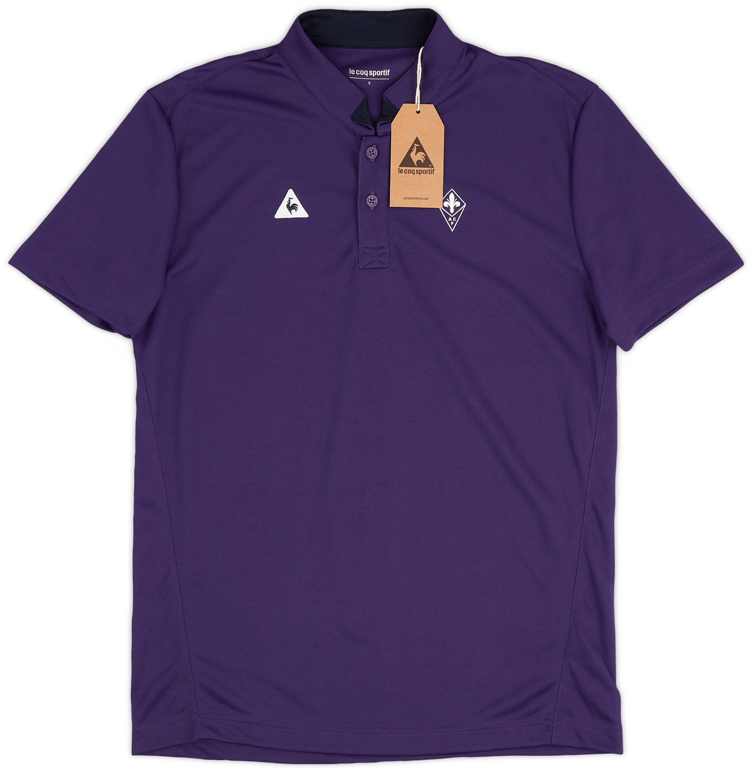 2016 17 Fiorentina Le Coq Sportif Polo T Shirt XS