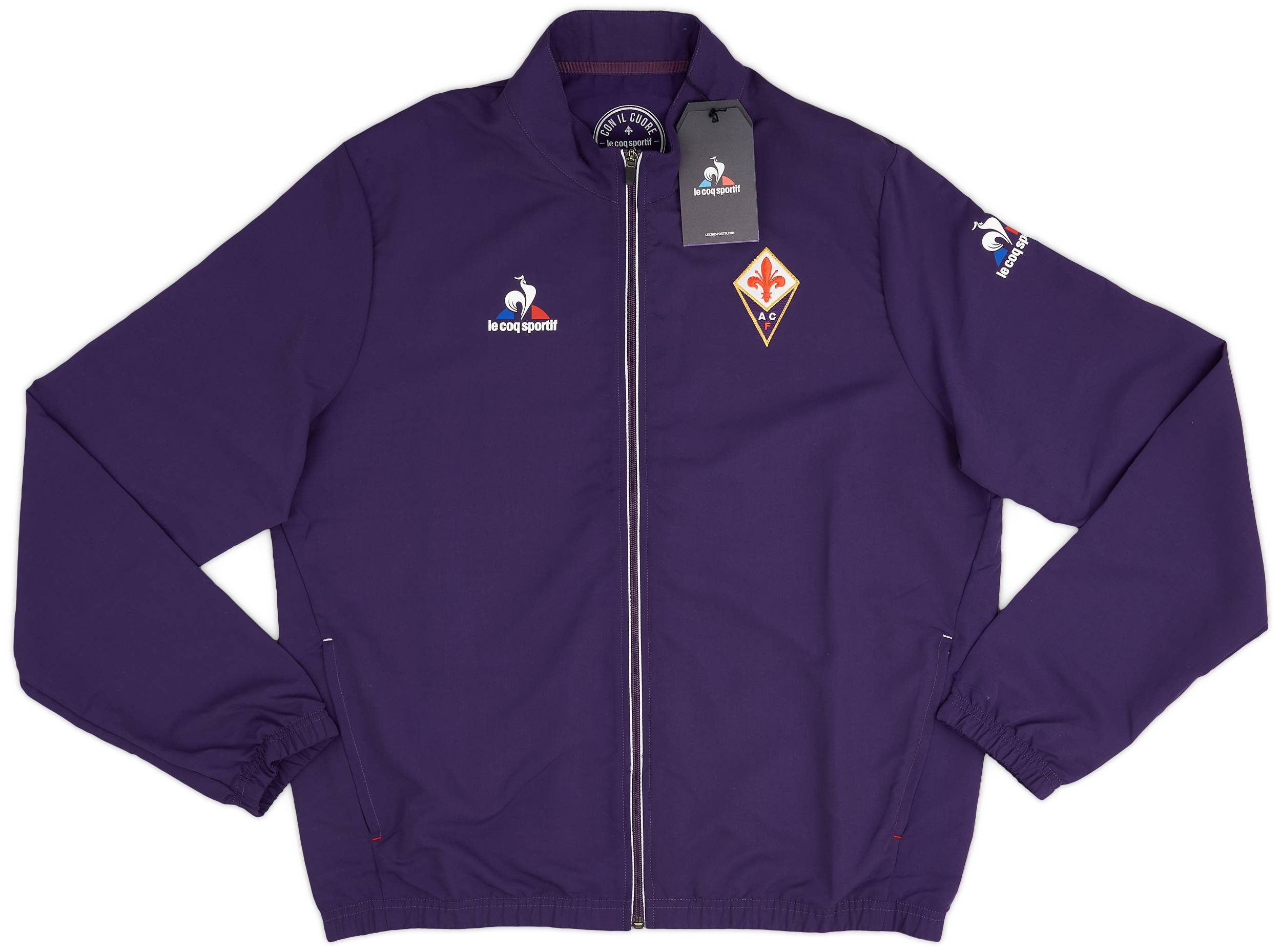 2016 17 Fiorentina Le Coq Sportif Rain Jacket XXL