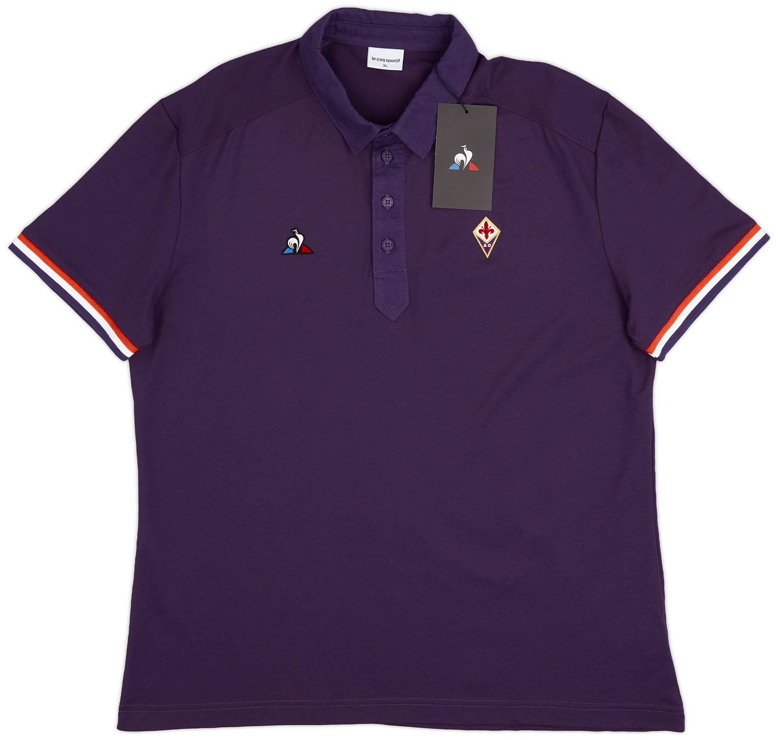 2019 20 Fiorentina Le Coq Sportif Polo T Shirt XS