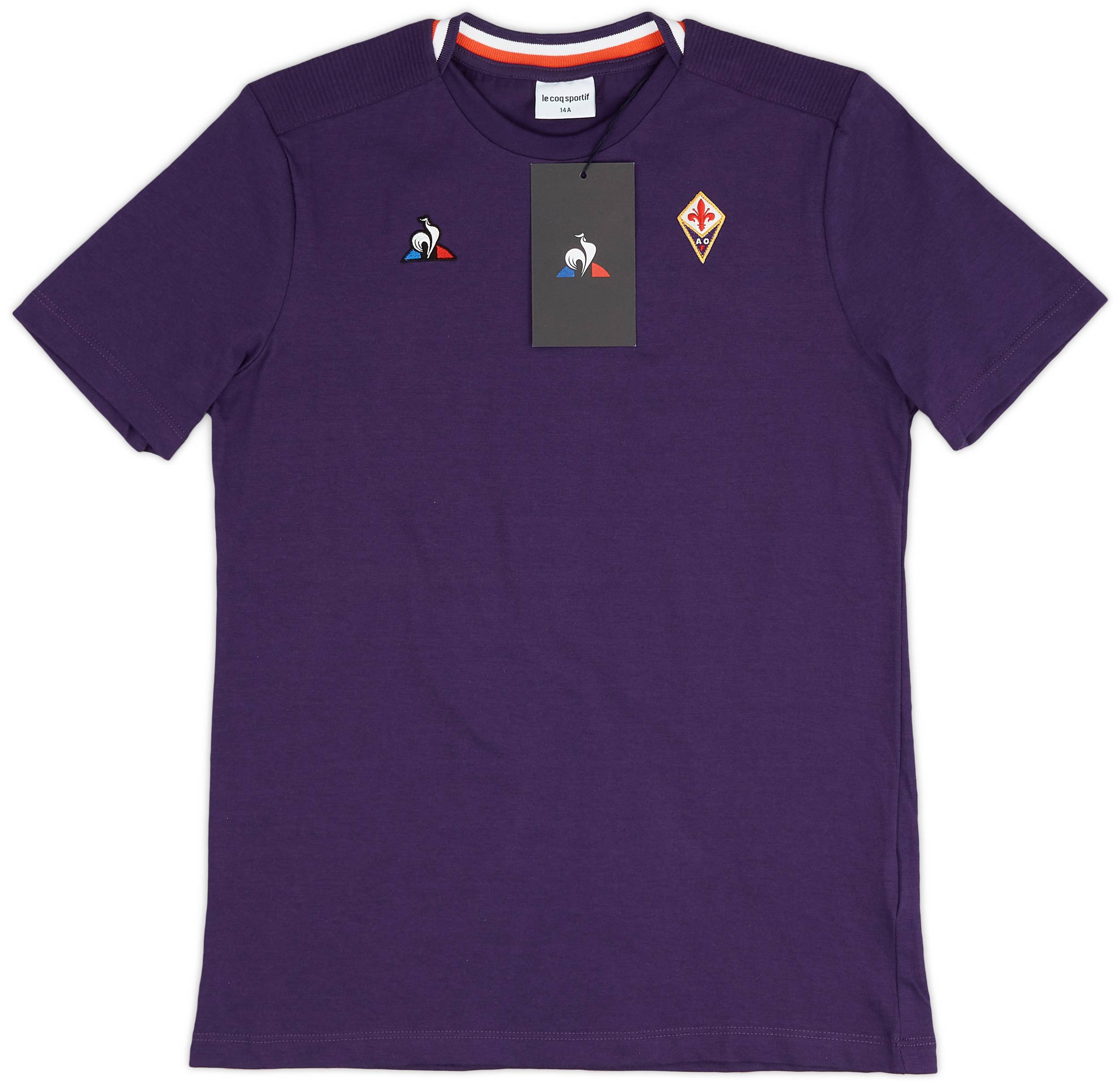 2019 20 Fiorentina Le Coq Sportif Training Shirt KIDS