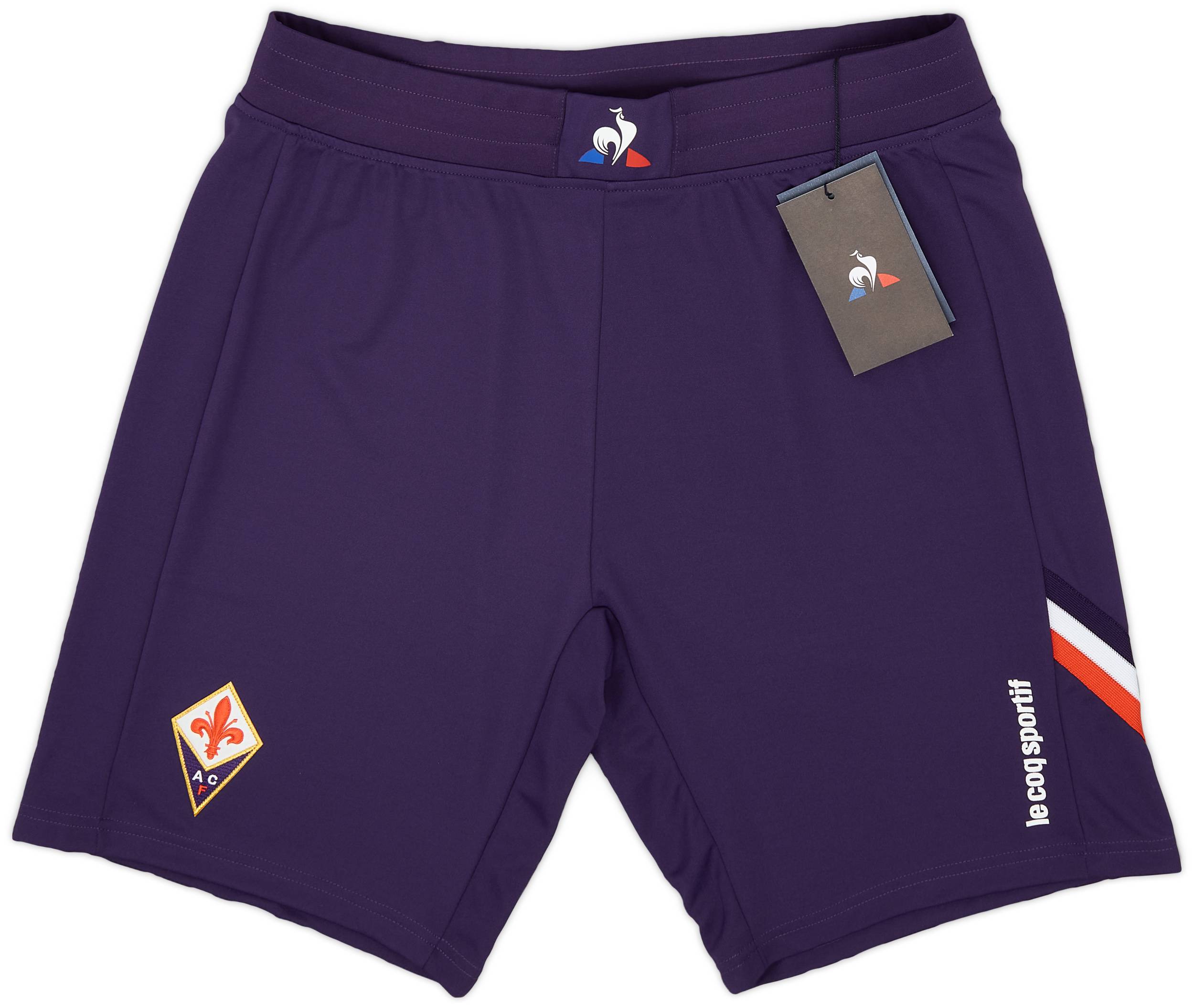 2019 20 Fiorentina Le Coq Sportif Training Shorts