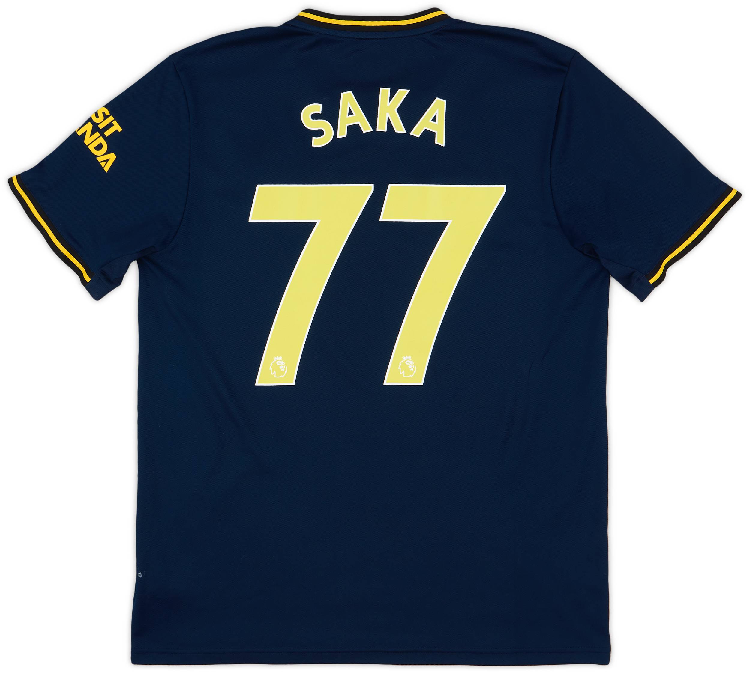 2019-20 Arsenal Third Shirt Saka #77 - 5/10 - (L)