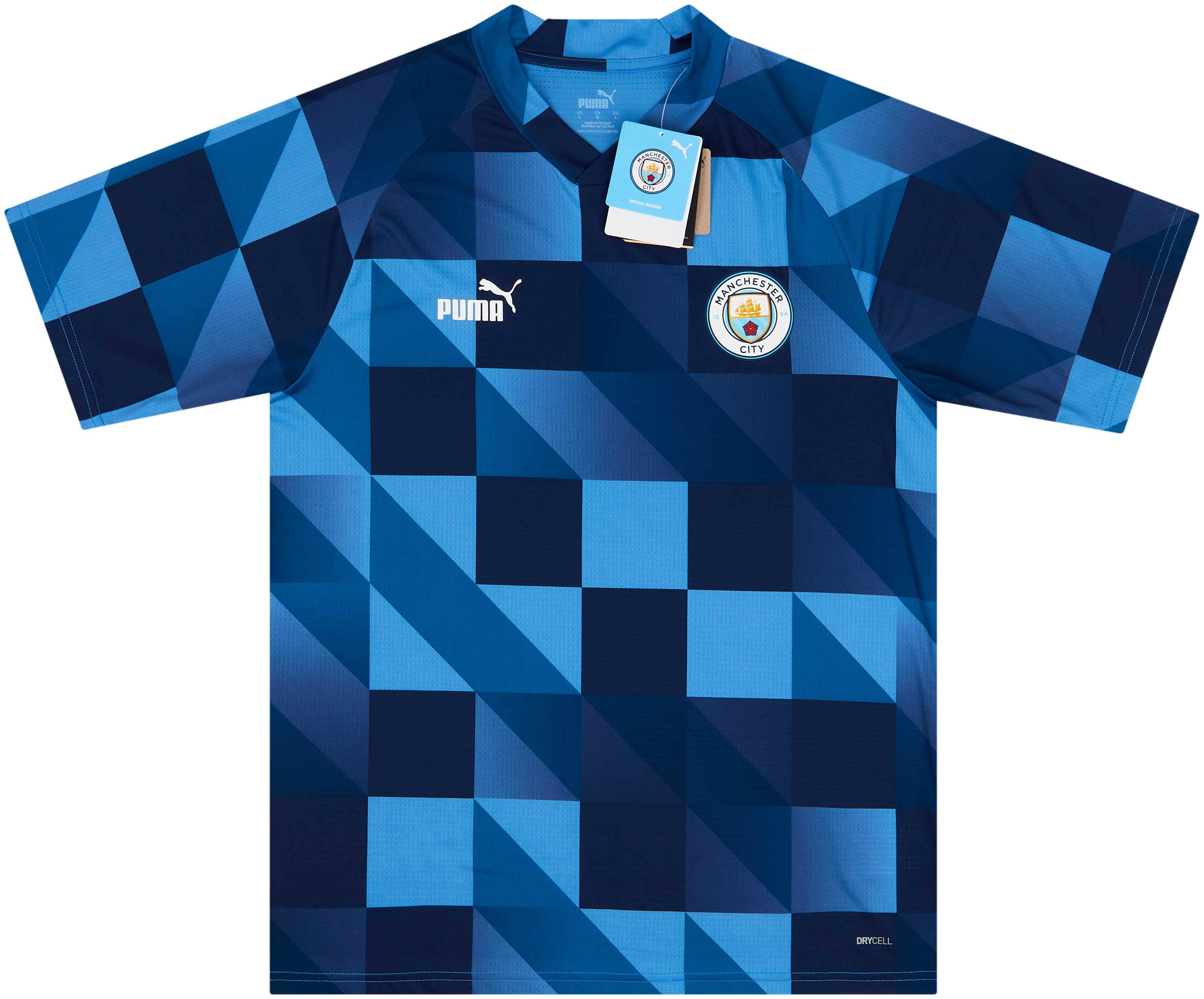 2022-23 Manchester City Puma Pre-Match Shirt