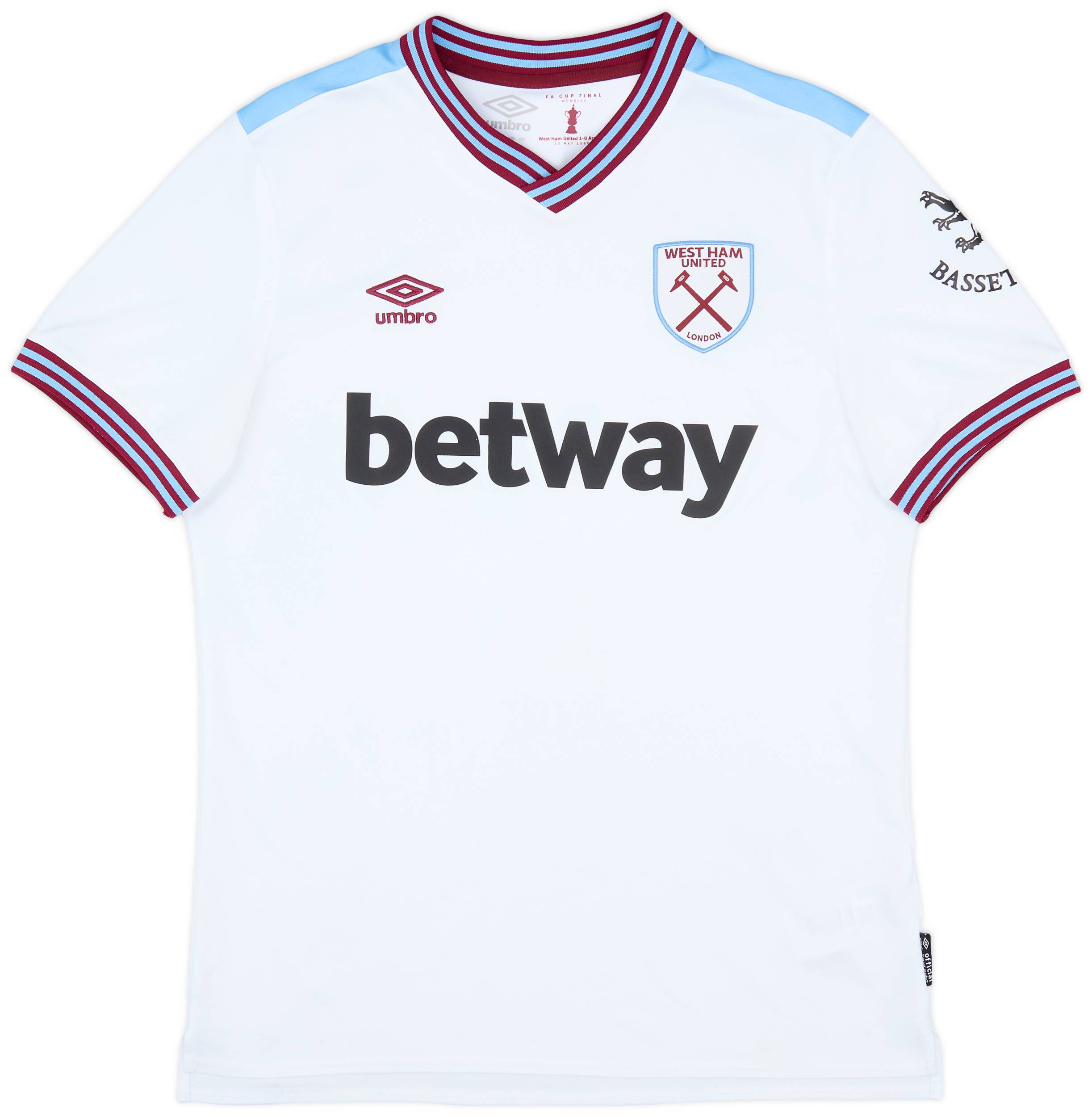 2019-20 West Ham Away Shirt - 8/10 - (L)