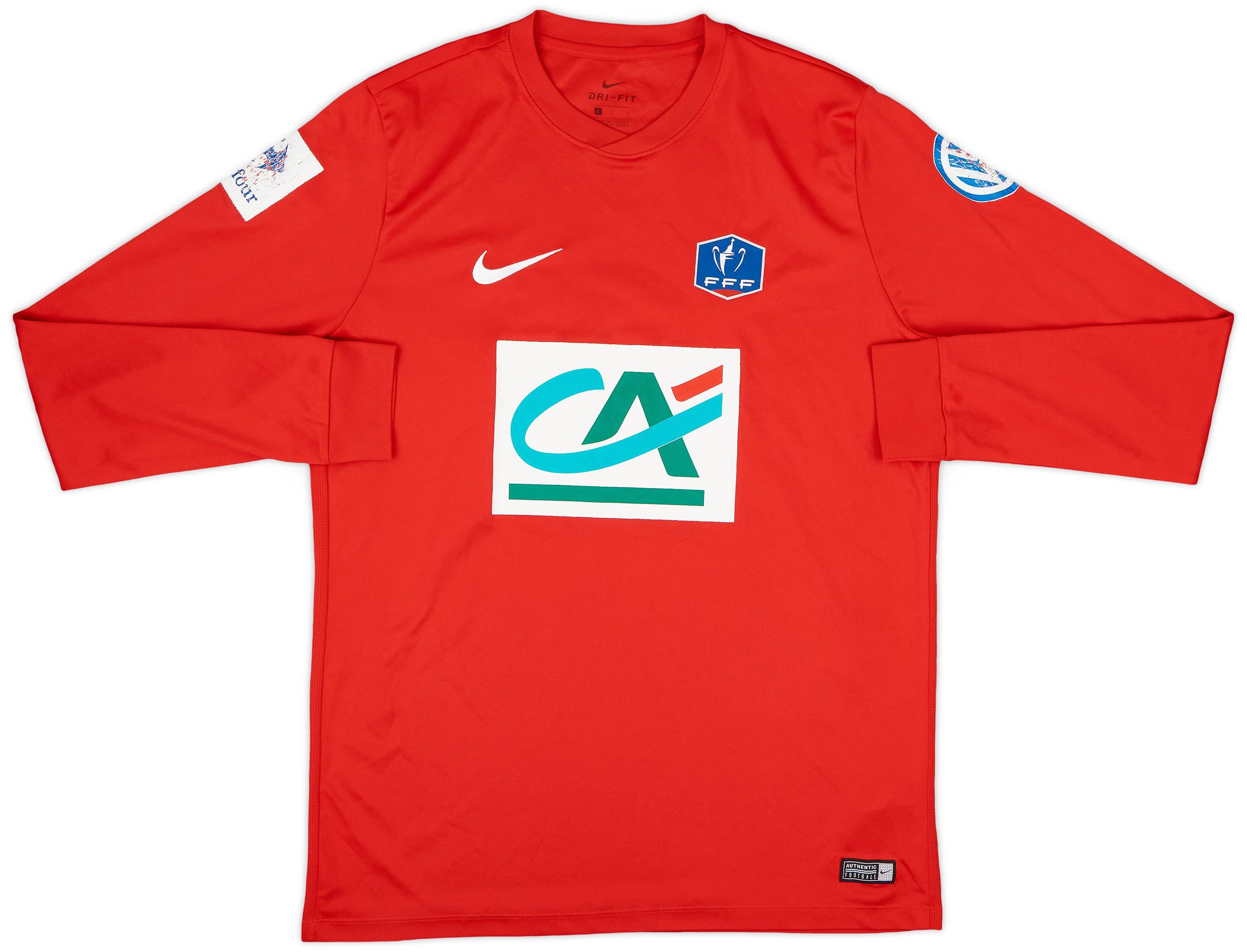 2017-18 Coupe de France L/S Shirt #12 - 7/10 - (L)