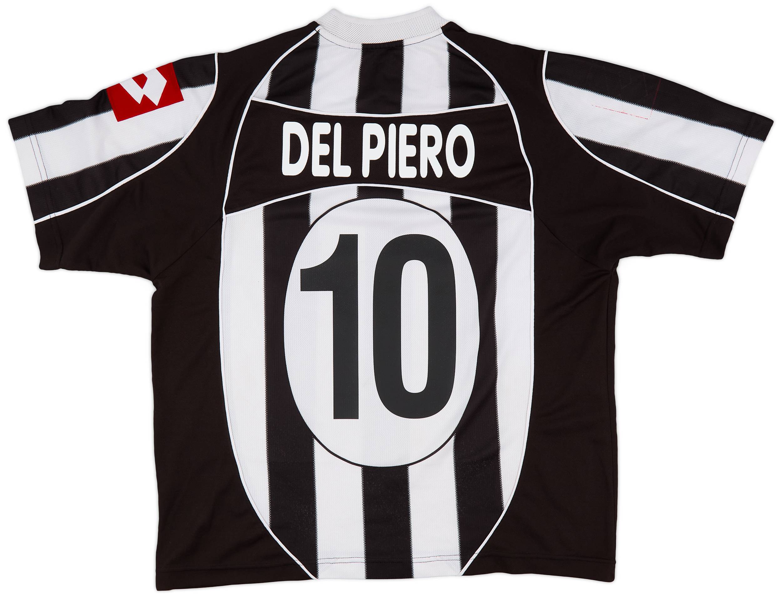 2002-03 Juventus Home Shirt Del Piero #10 - 6/10 - (XL)