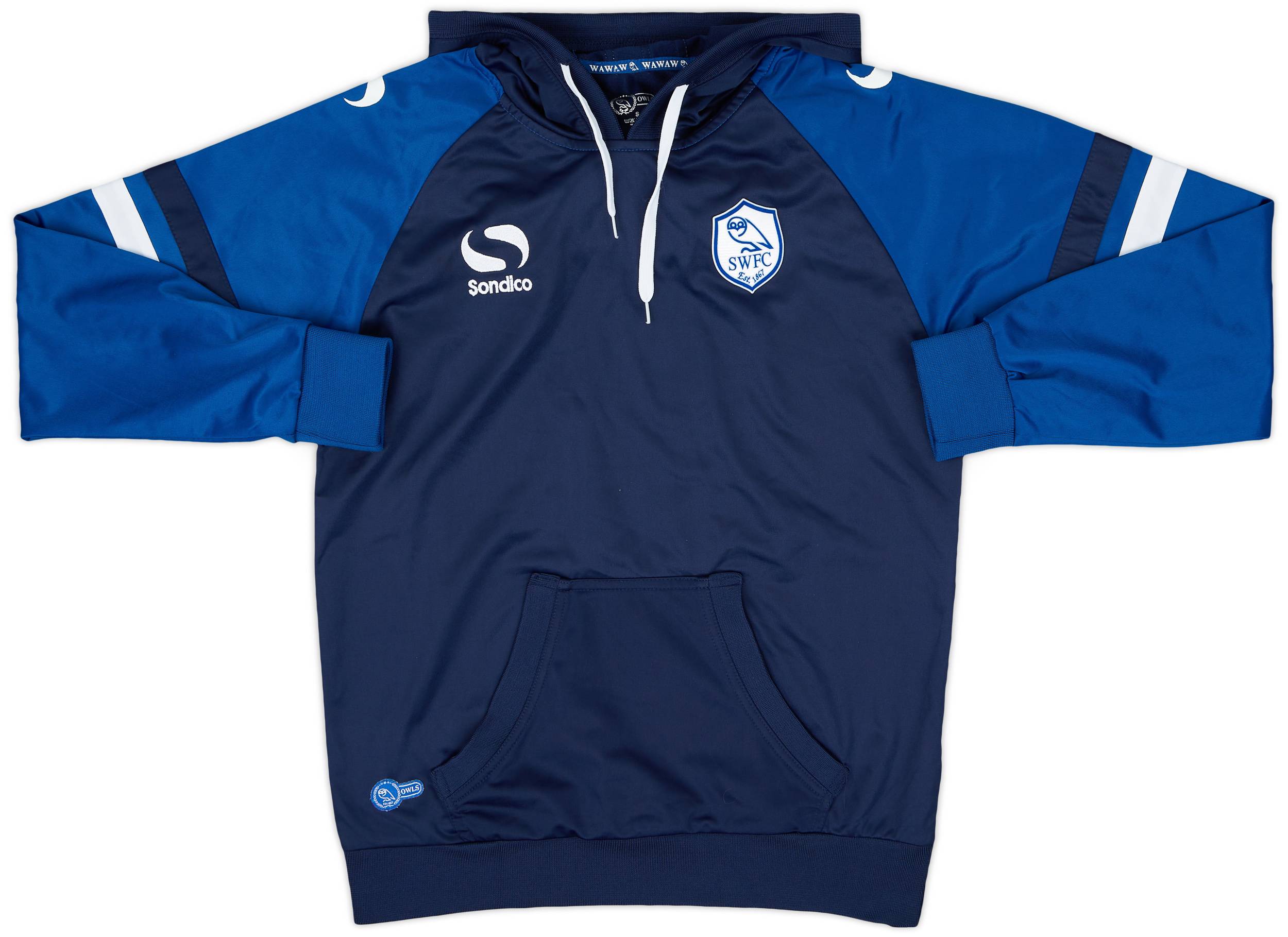 2015-16 Sheffield Wednesday Sondico Hooded Top - 8/10 - (S)