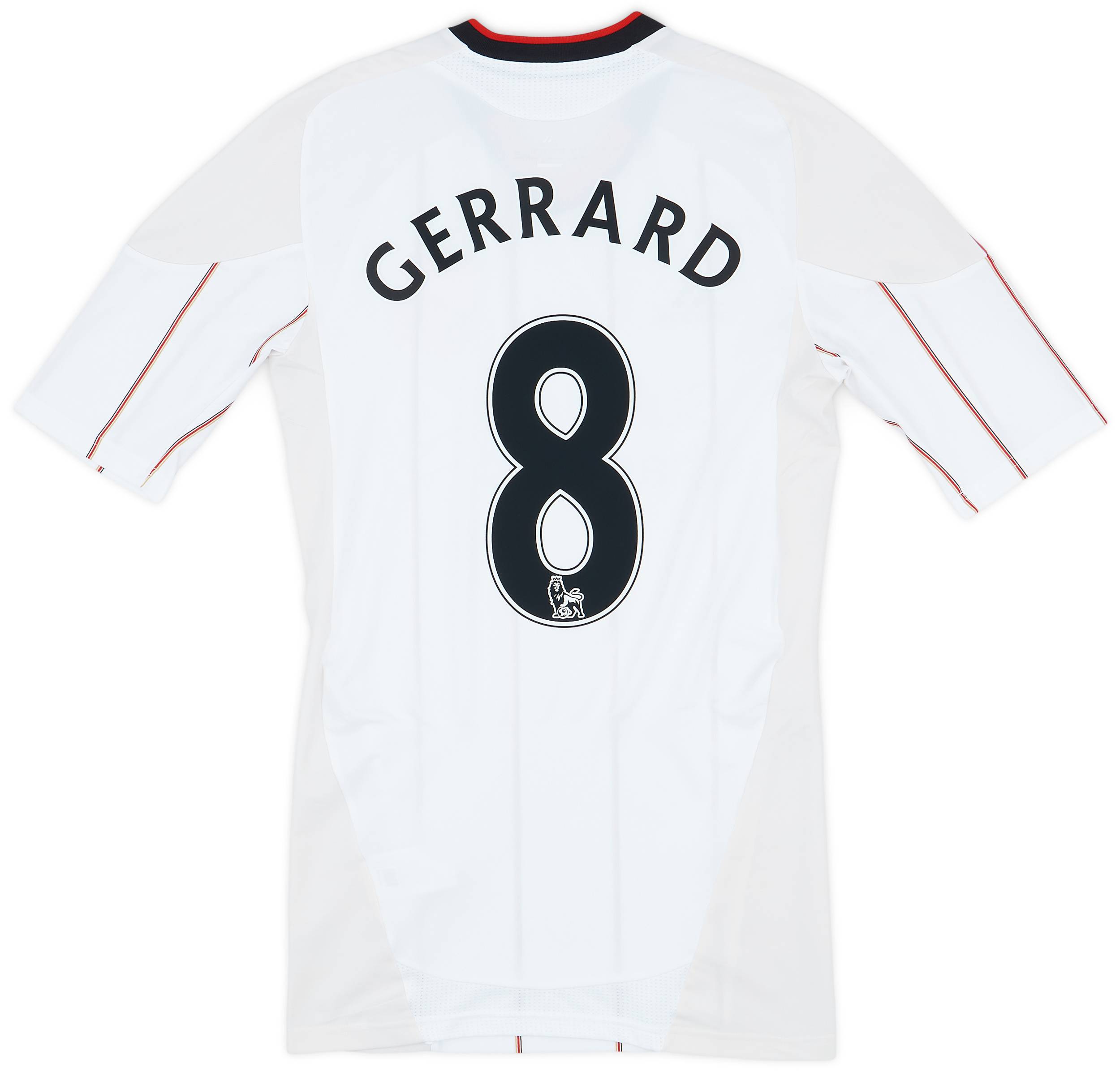 2010-11 Liverpool Player Issue Tech Fit Away Shirt Gerrard #8 - 7/10 - (M)