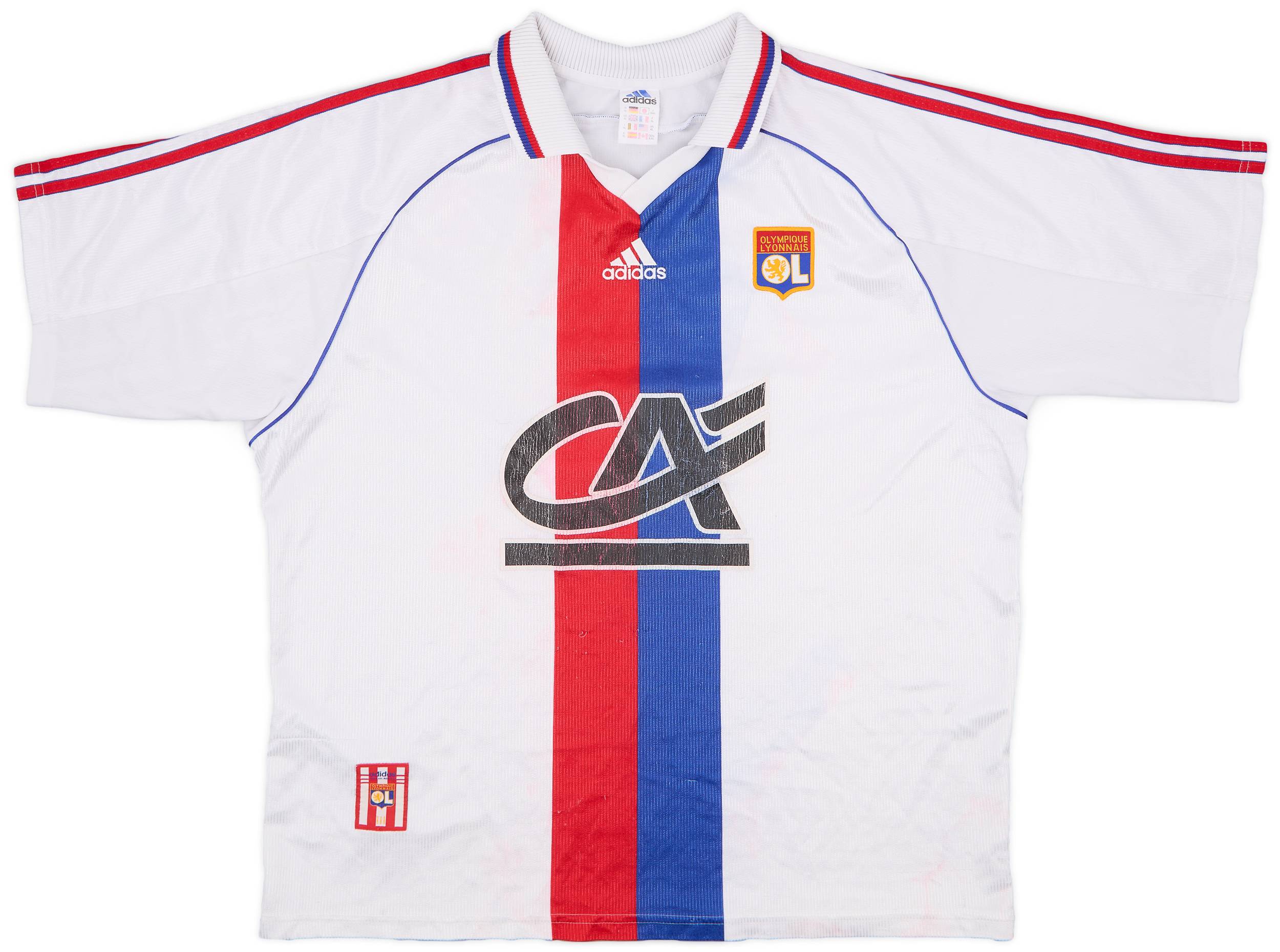 1998-00 Lyon Home Shirt #13 - 5/10 - (XL)