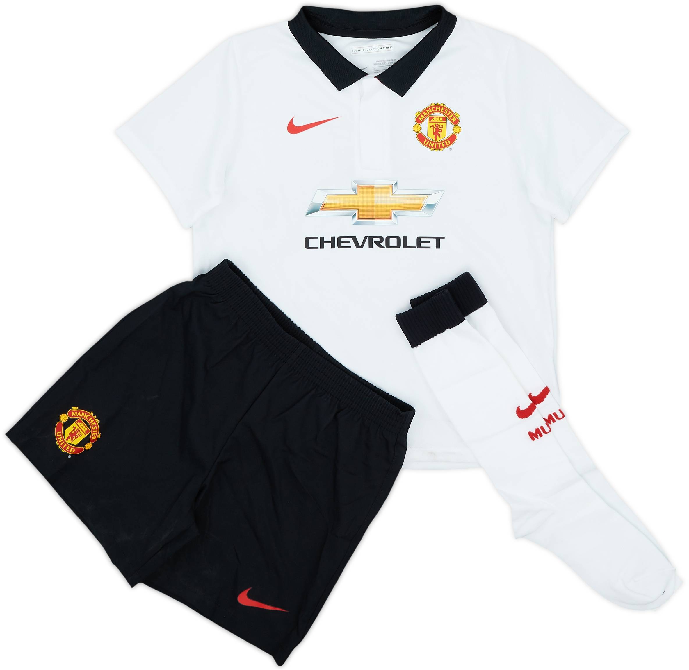 2014-15 Manchester United Away Full Kit - 6/10 - (4-5 Years)
