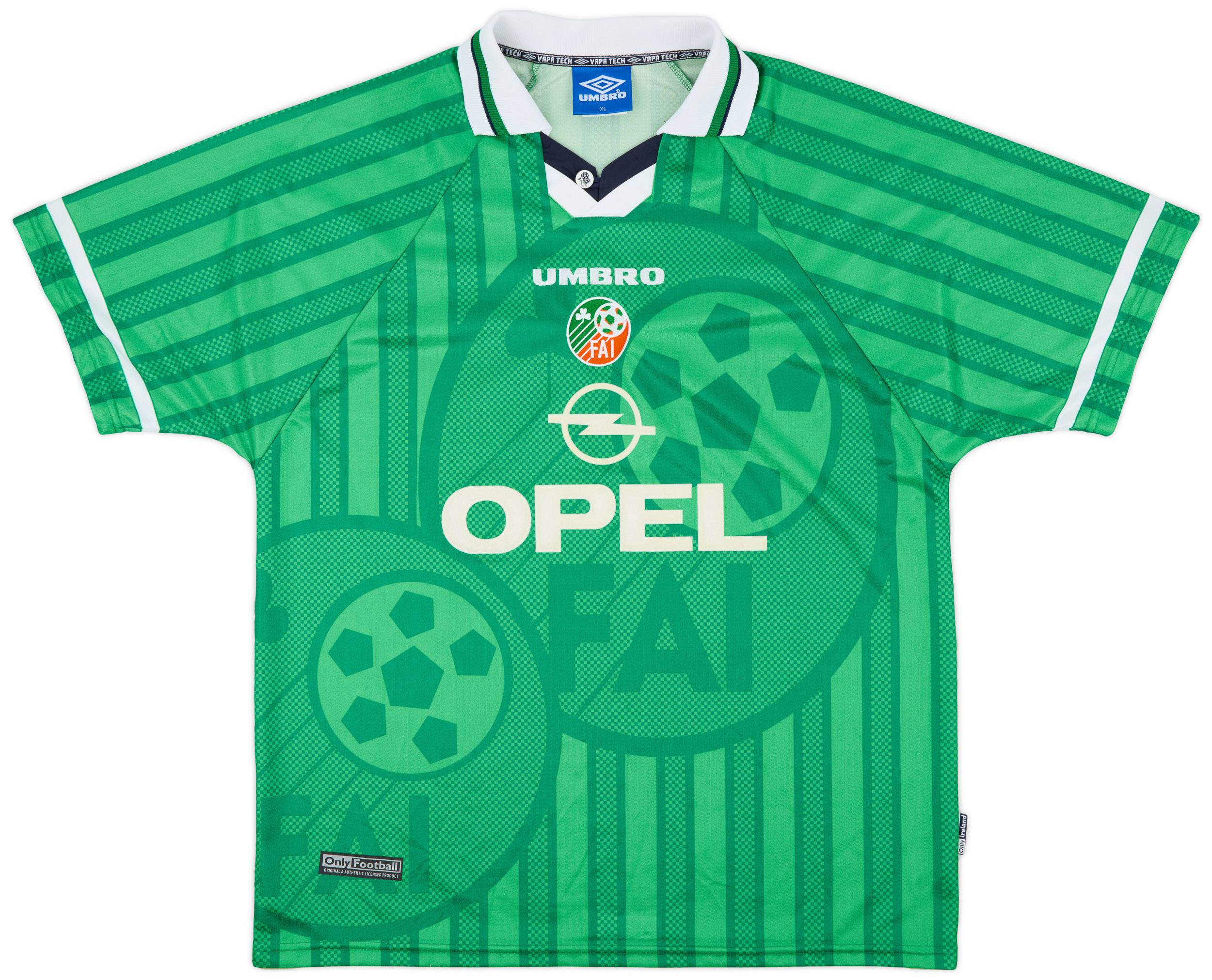 ウェア 00's UMBRO Soccer Ireland Game Shirt IRELAND 2000 2001 HOME FOOTBALL SHIRT SOCCER JERSEY LONG