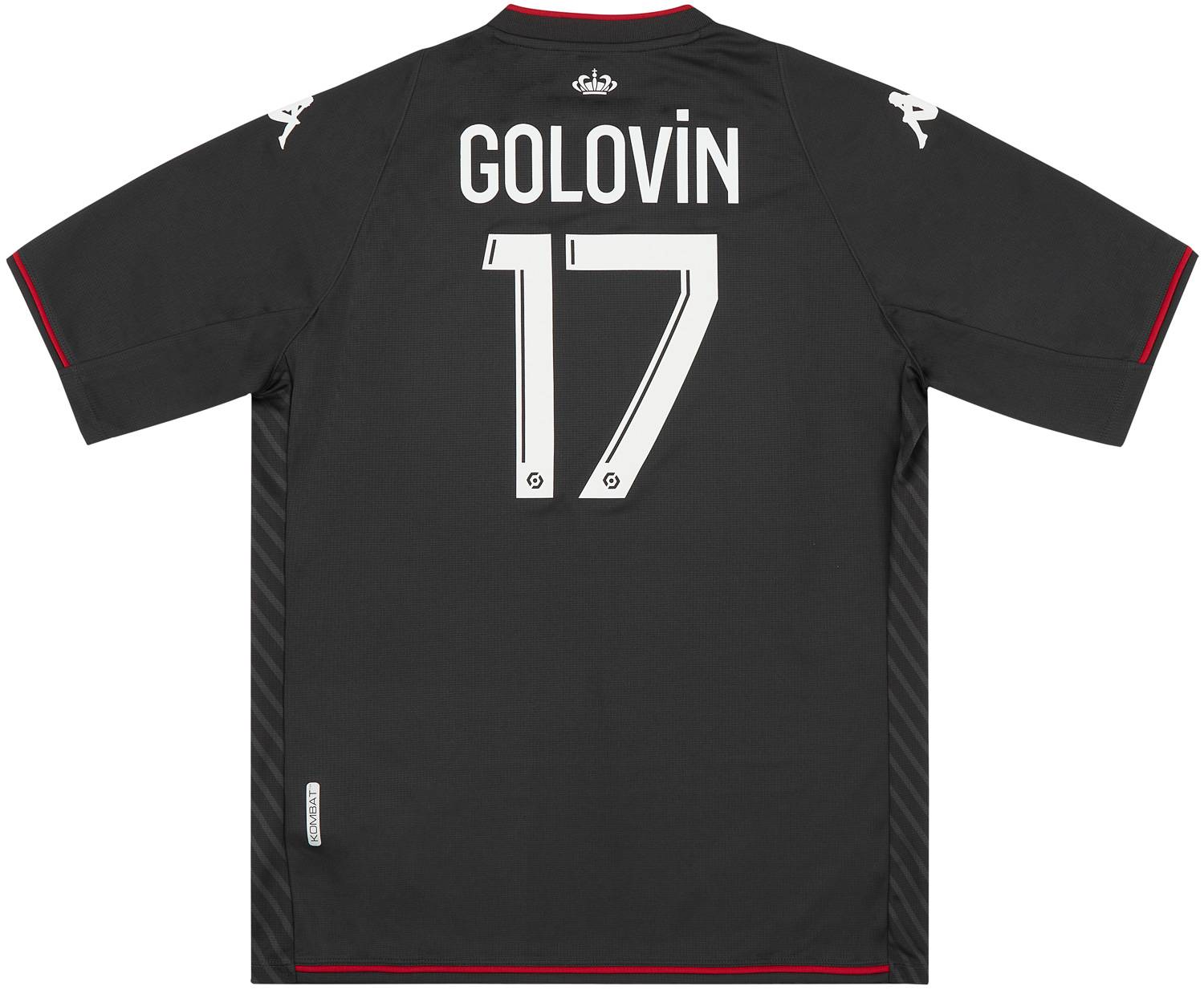2021-22 Monaco Away Shirt Golovin #17 (XL)