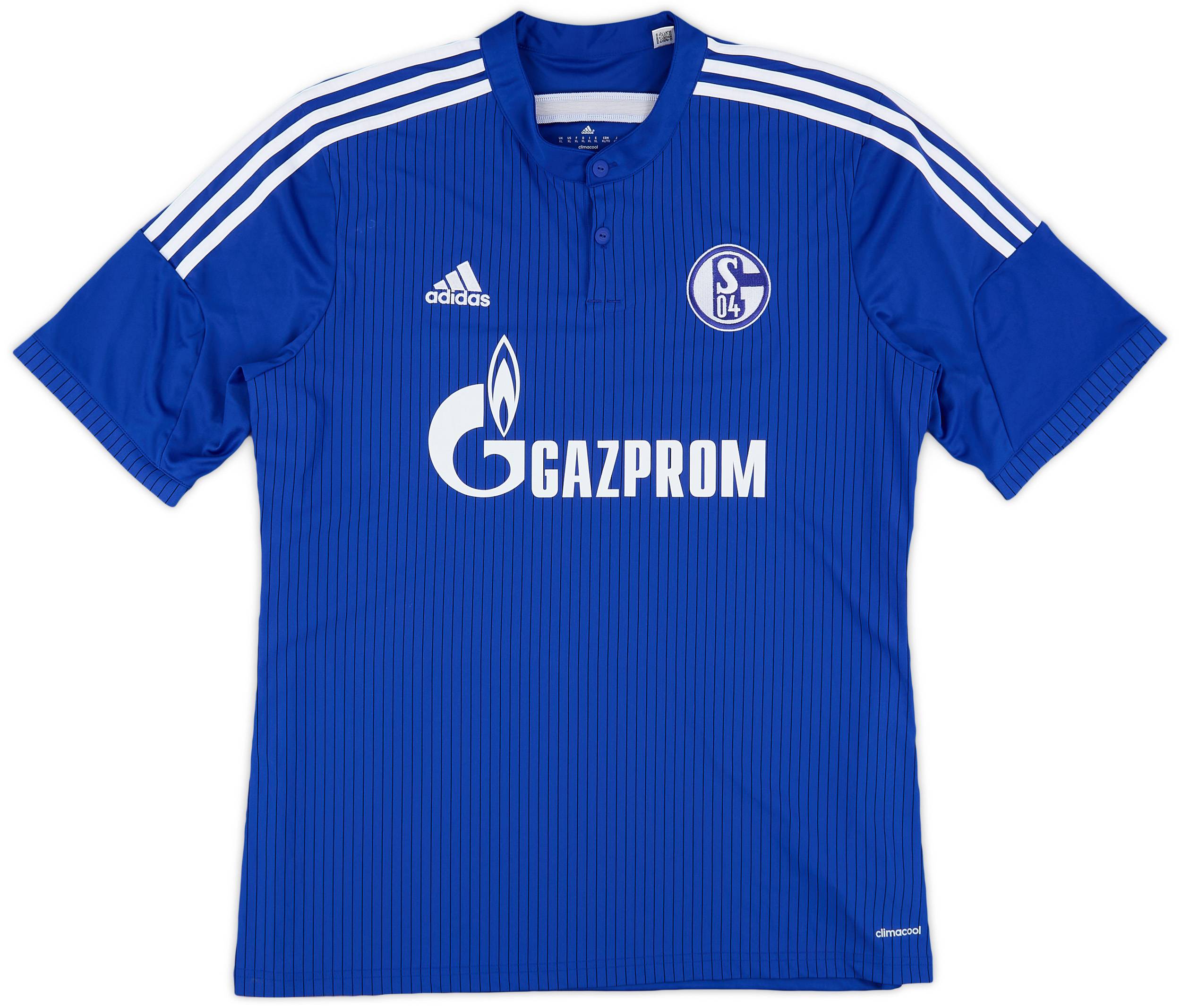 2014-16 Schalke Home Shirt - 8/10 - (XL)